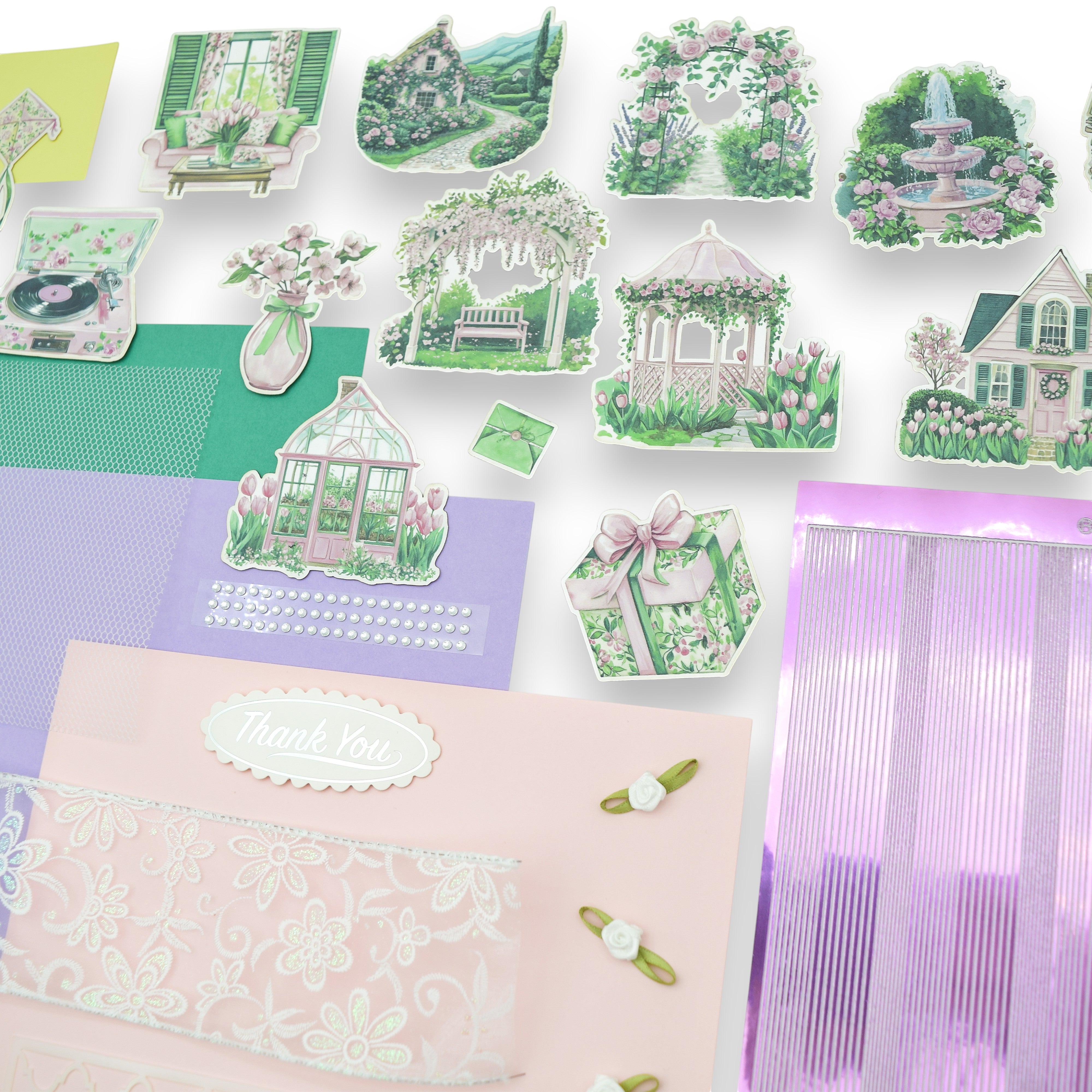 LFL March 26 Card Kit - Blush & Bloom