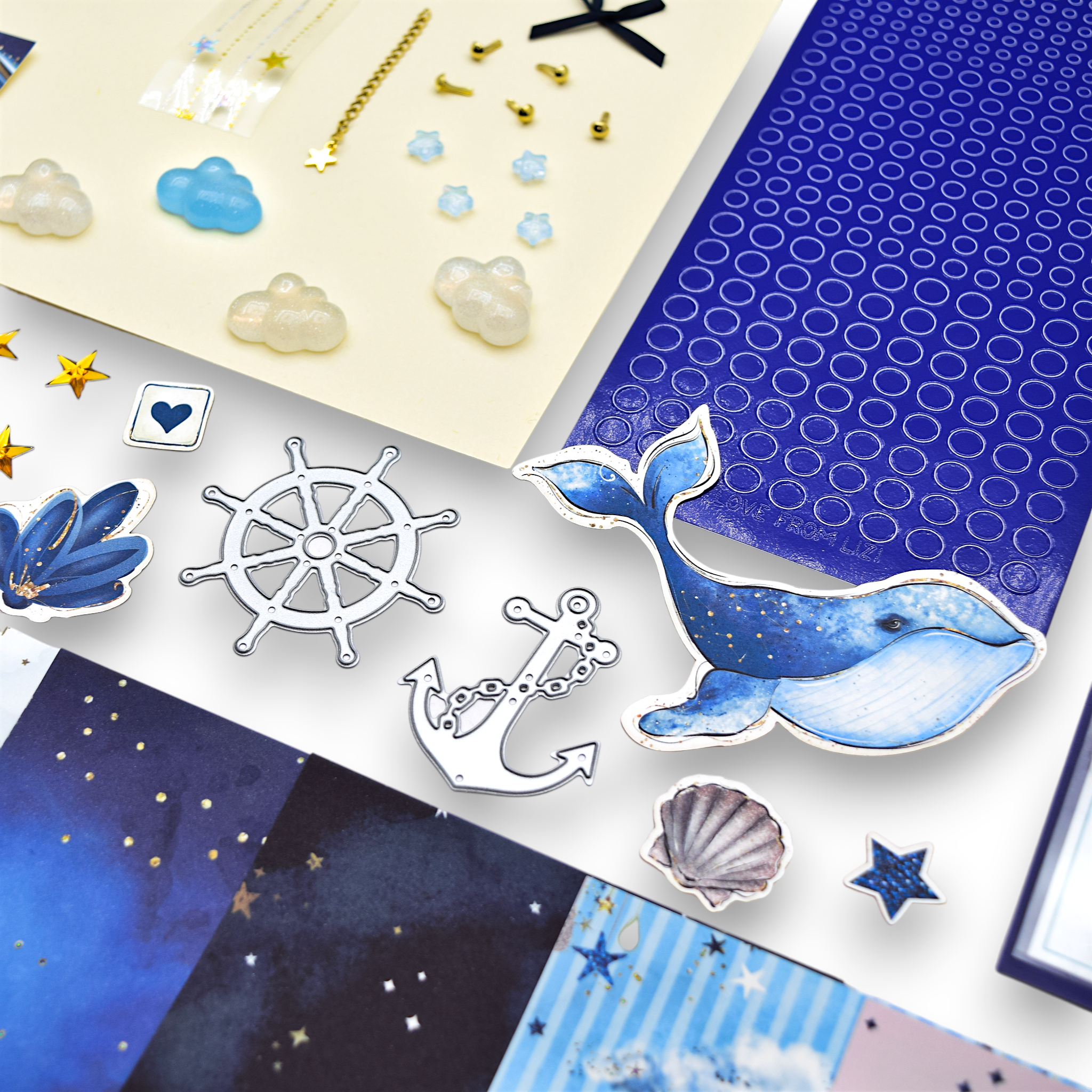LFL April 26 Card Kit - Sleepy Seas