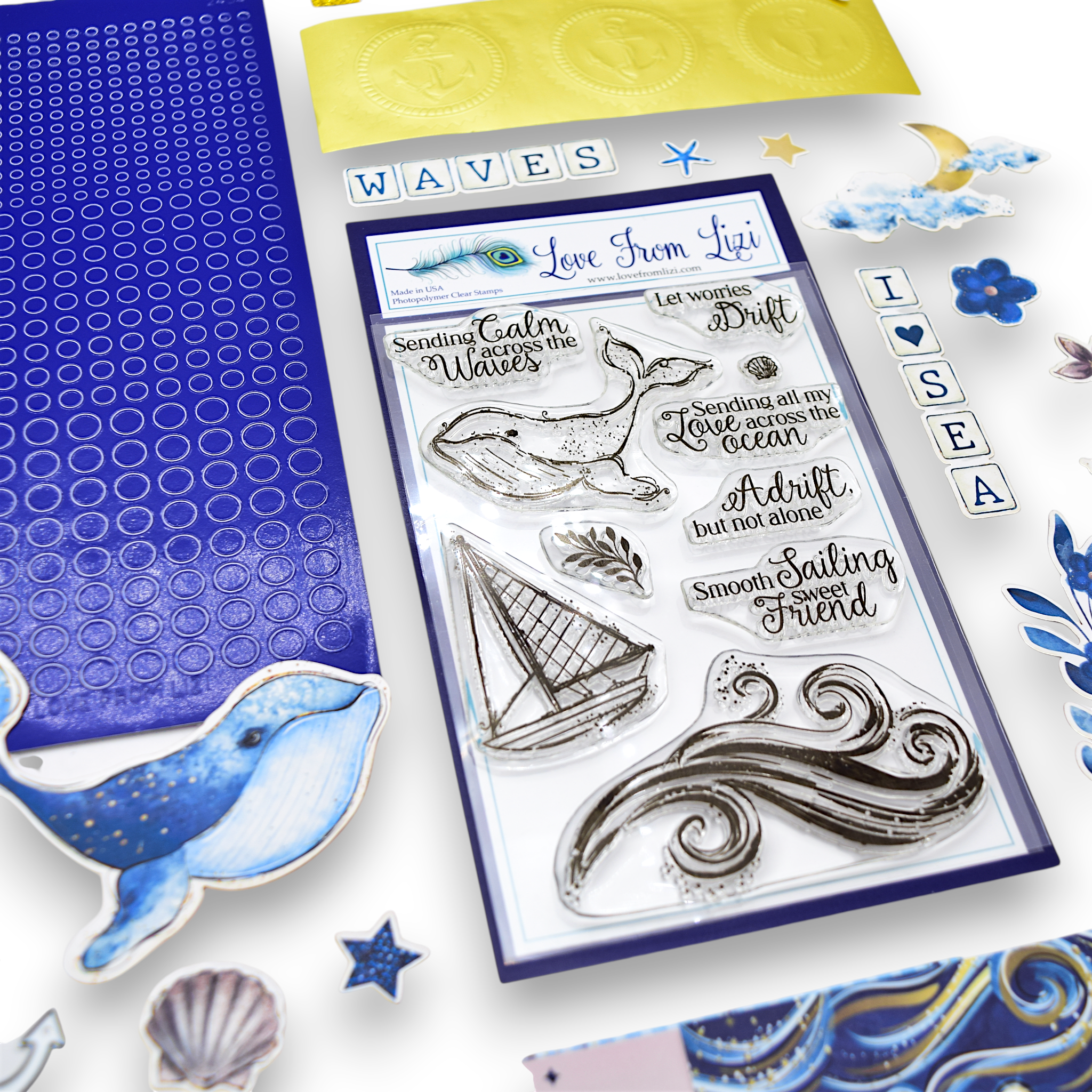 LFL April 26 Card Kit - Sleepy Seas