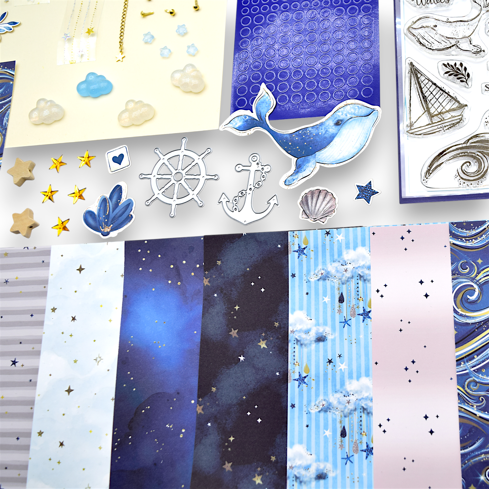 LFL April 26 Card Kit - Sleepy Seas