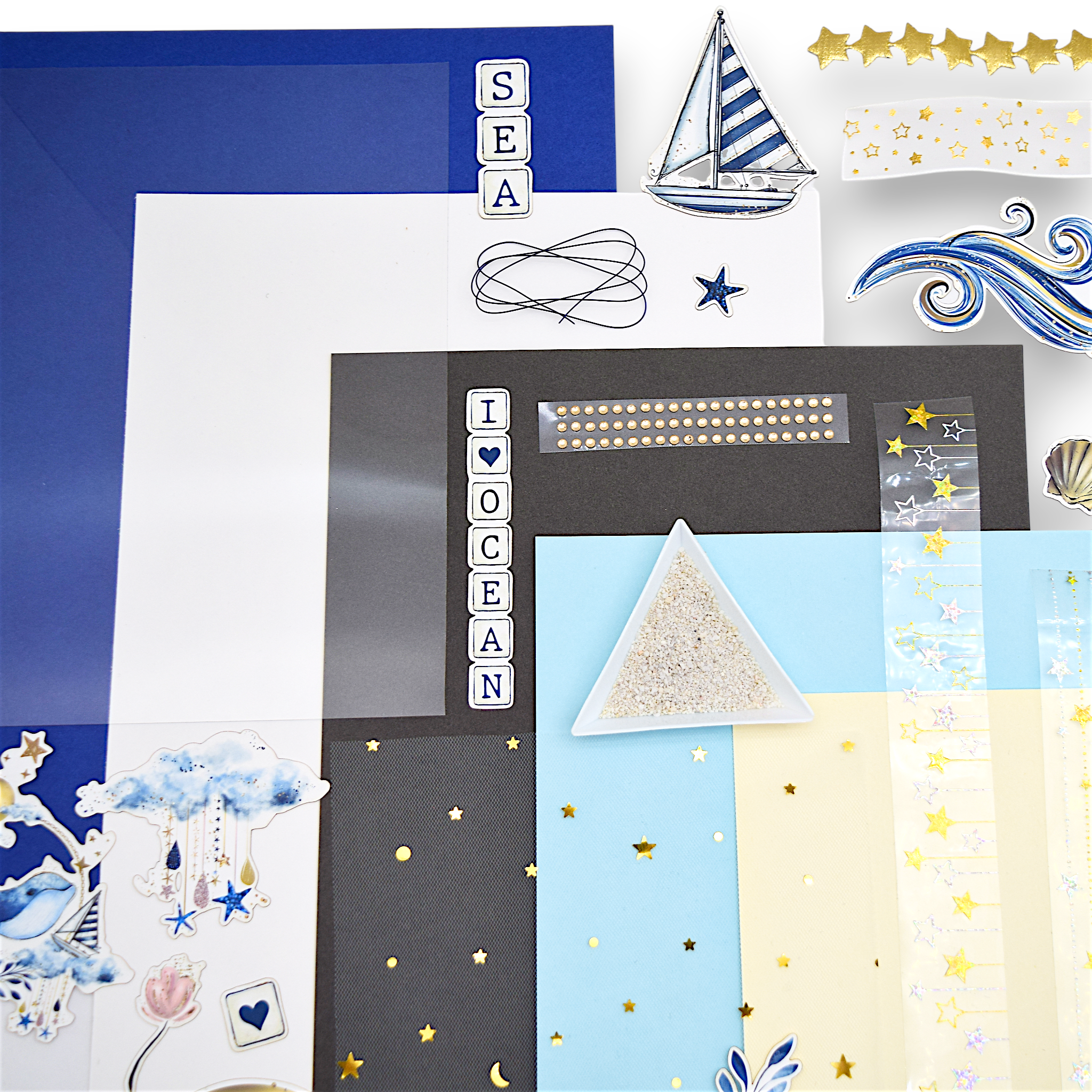 LFL April 26 Card Kit - Sleepy Seas