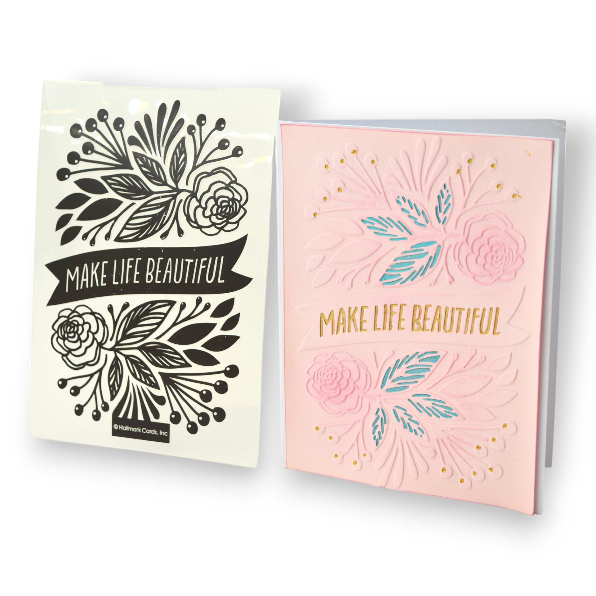 Make Life Beautiful - Embossing Folder