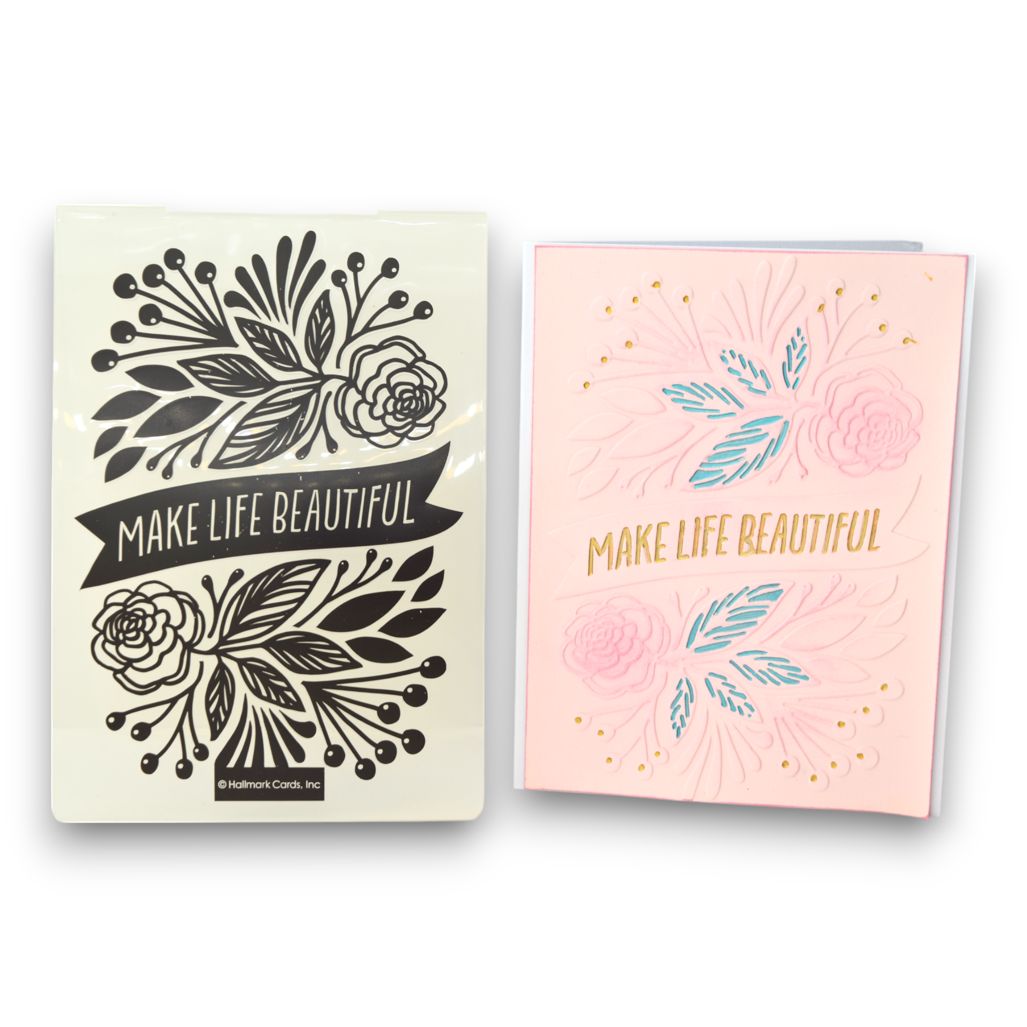 Make Life Beautiful - Embossing Folder