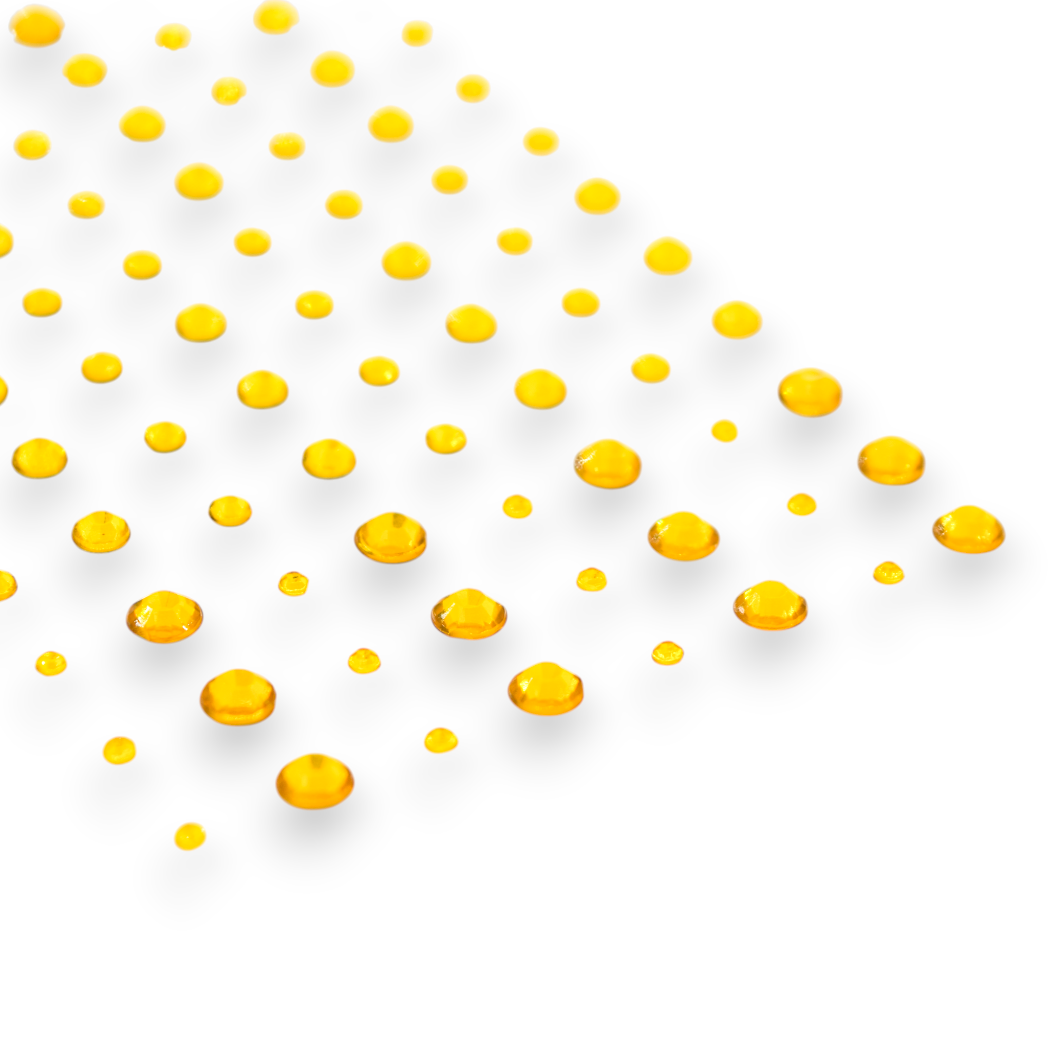 Gold Gems - Mixed Shapes