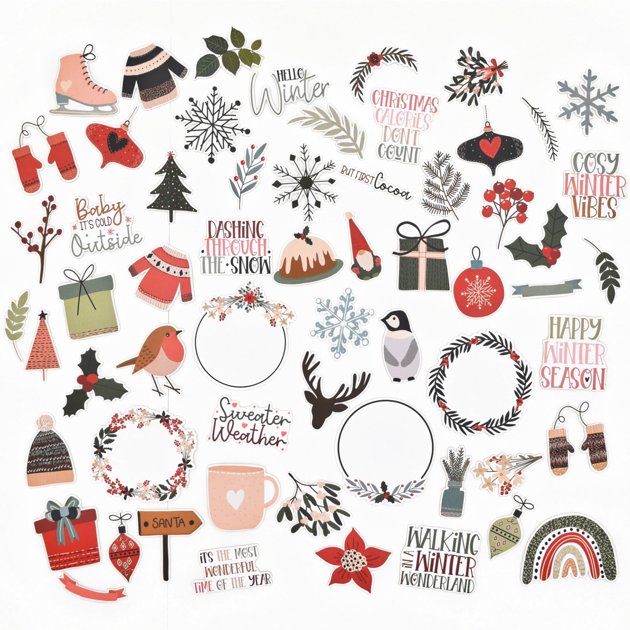 Cozy Christmas - Ephemera Pack