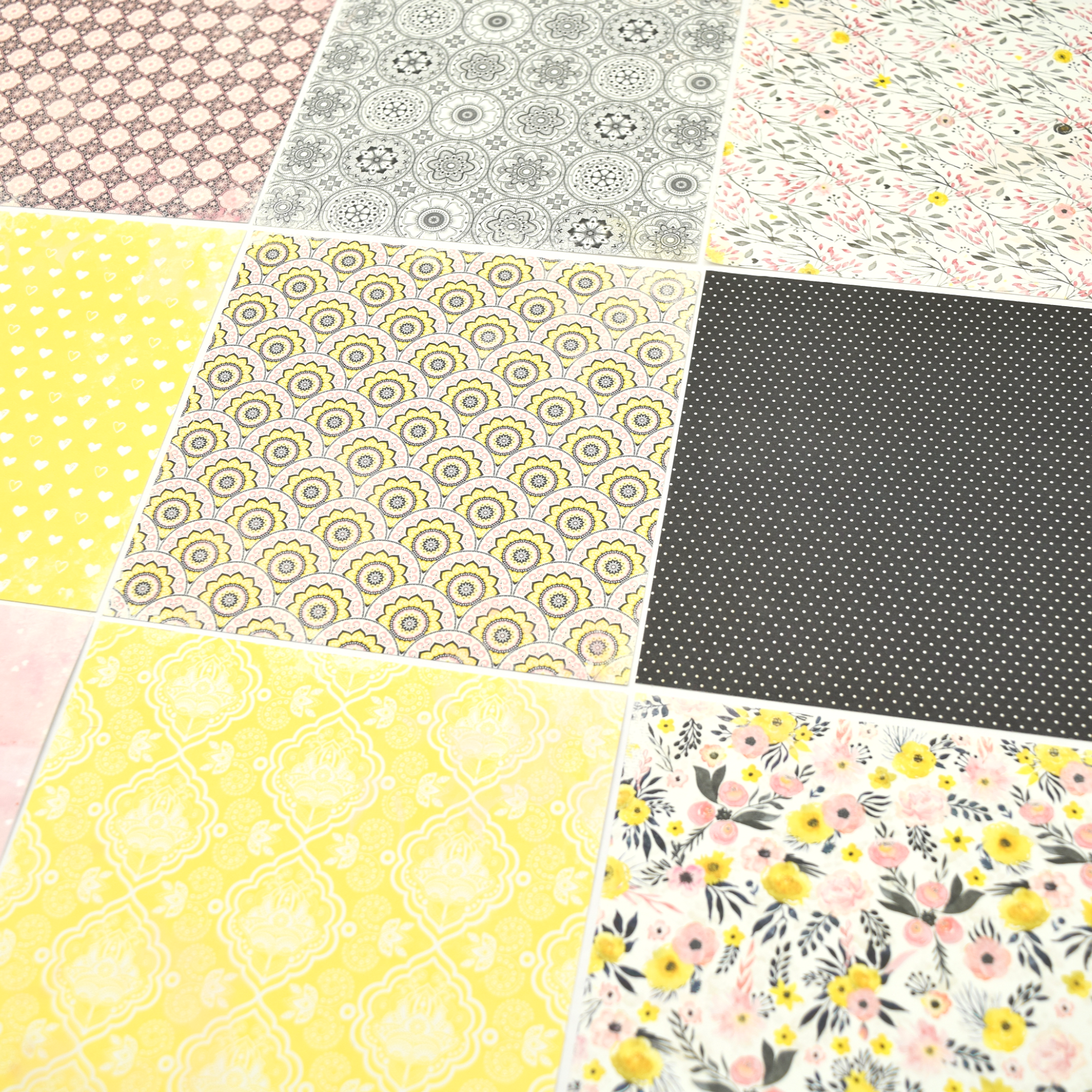 Happy Days 6x6 Patterned Paper Pack