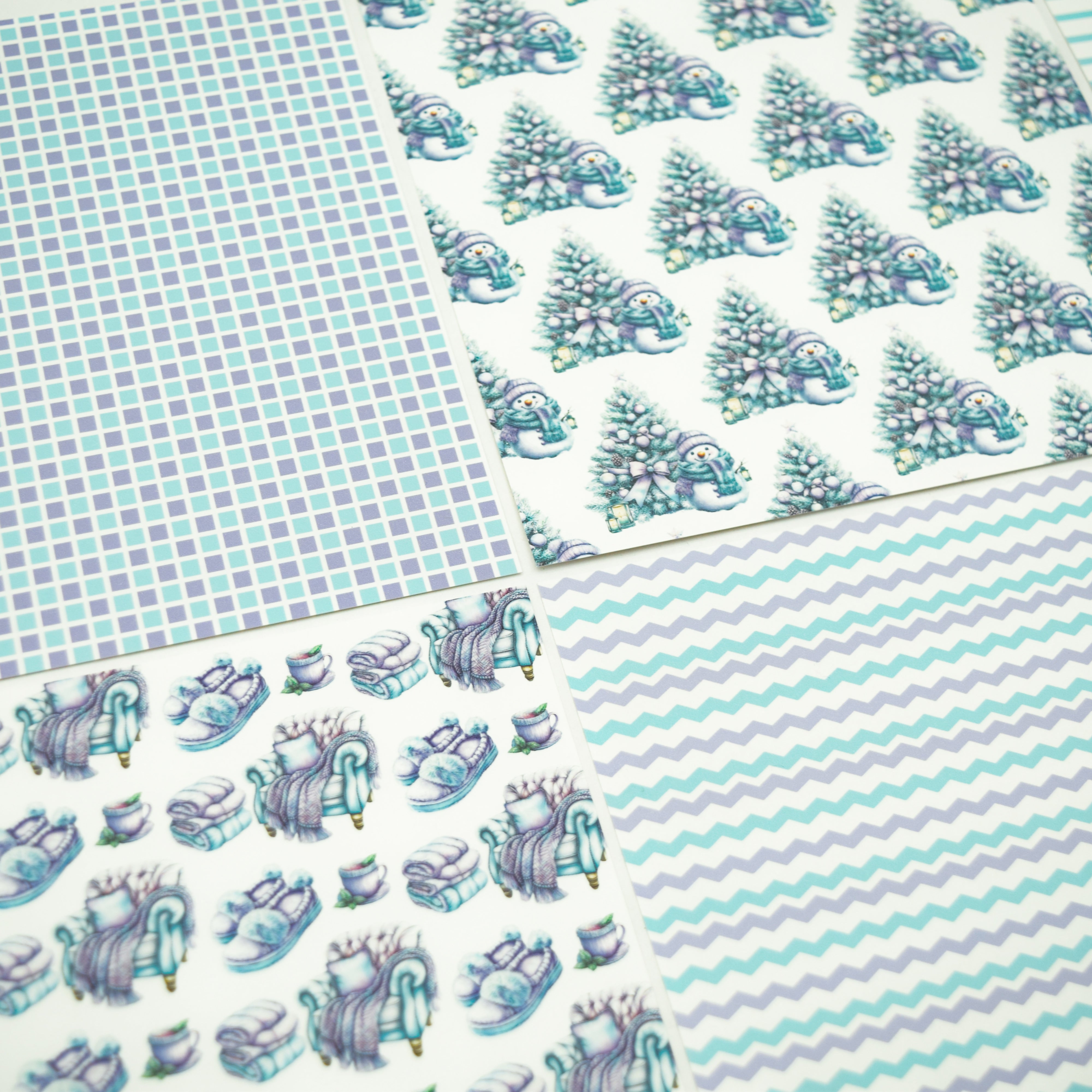 Let It Snow 6x6 Patterned Paper Pack