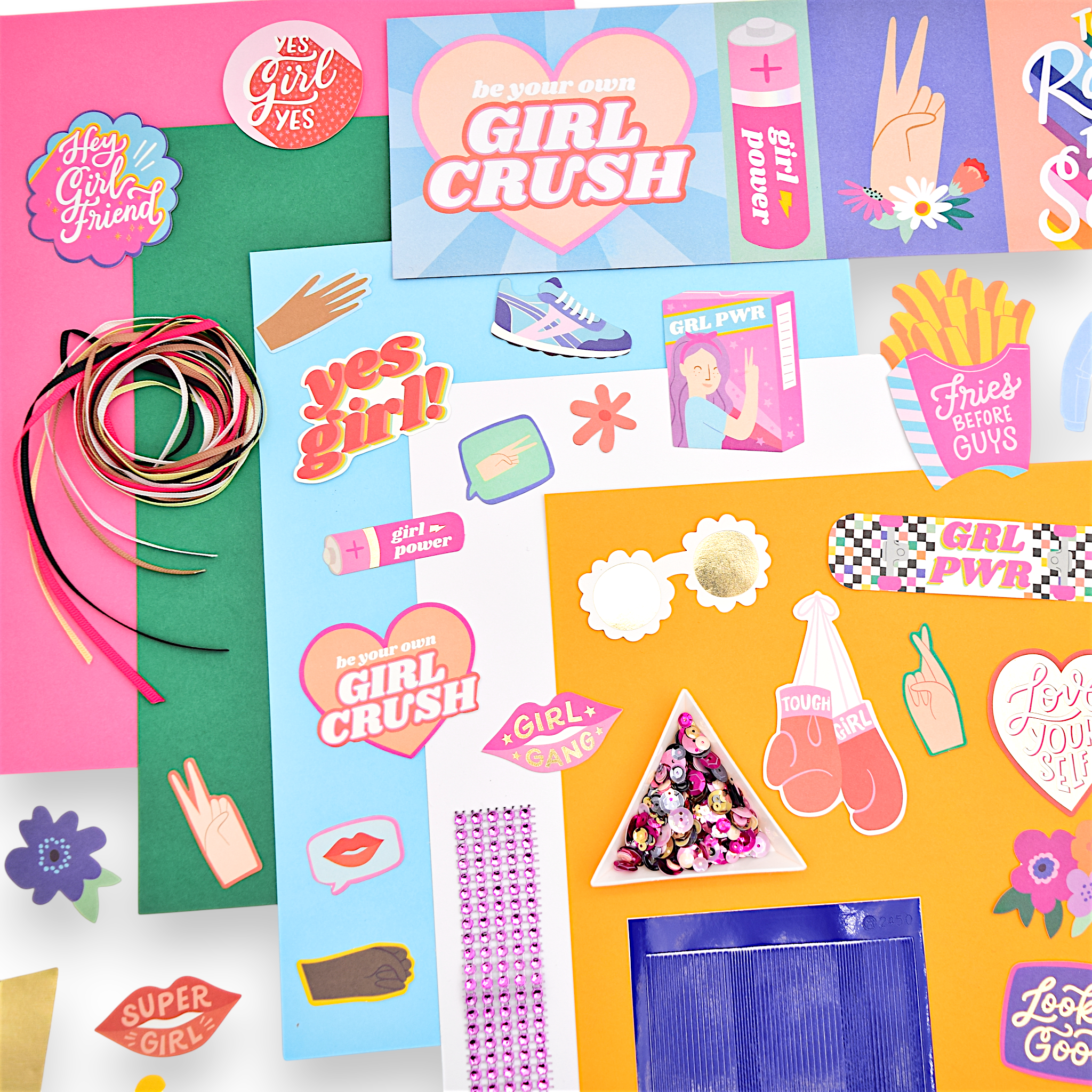 Hey Girl - Card Kit