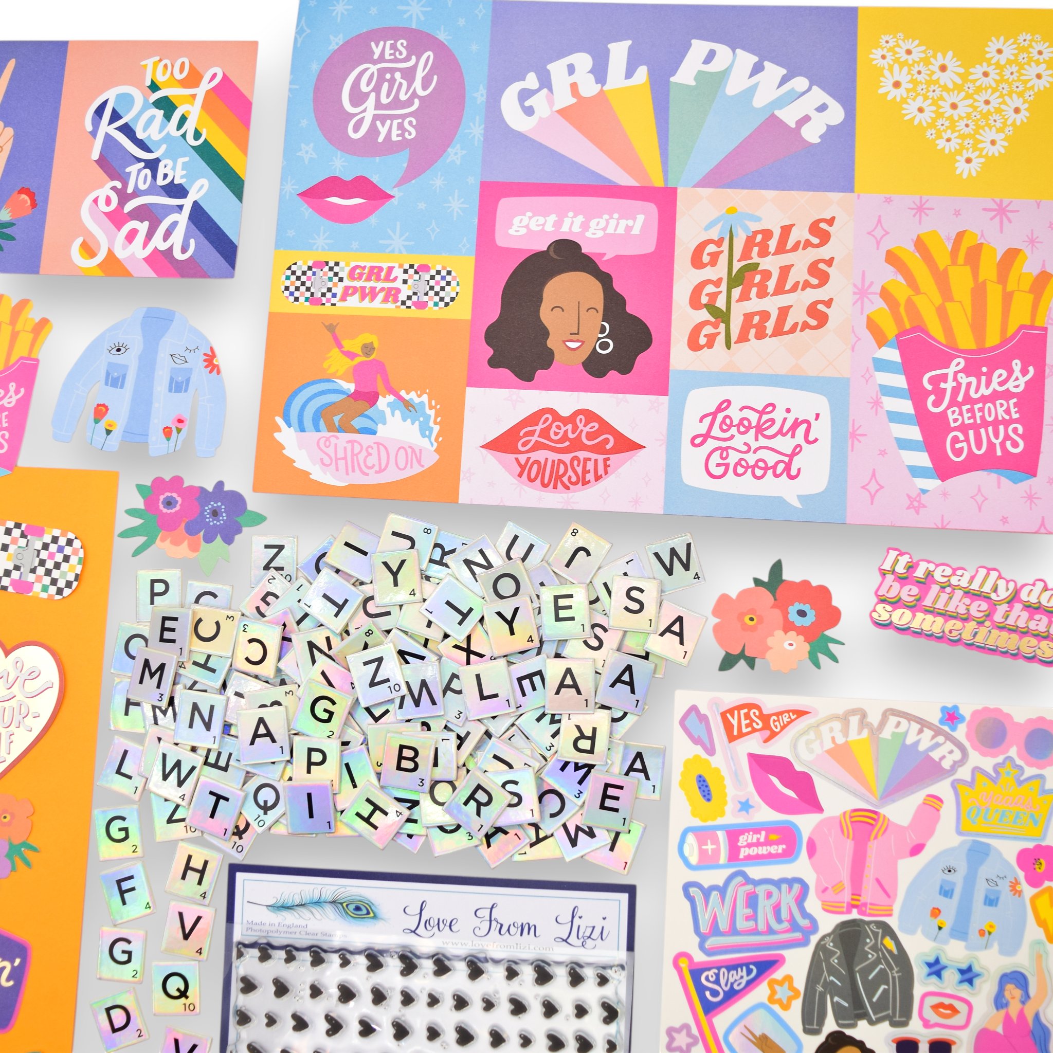Hey Girl - Card Kit