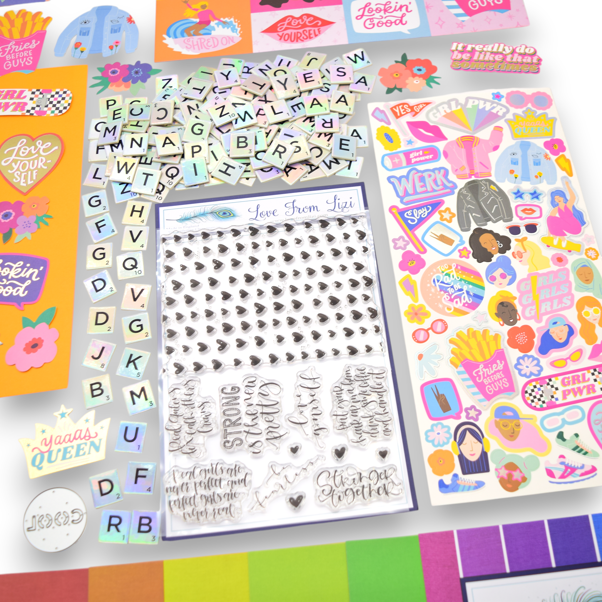 Hey Girl - Card Kit