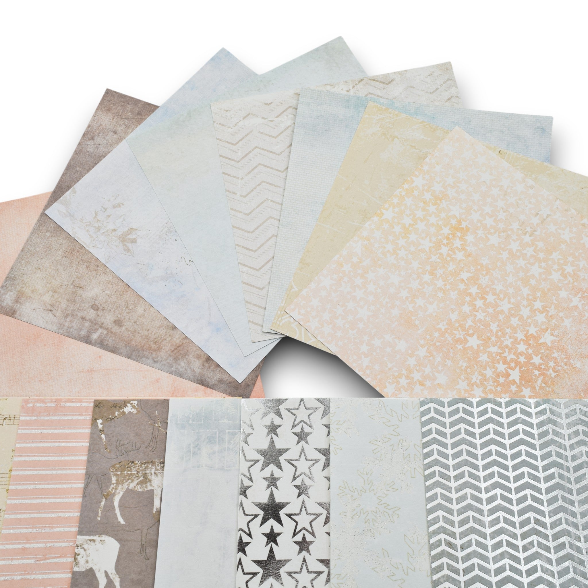 Frozen Season 6x6 Double Sided & Specialty Patterned Paper Pack