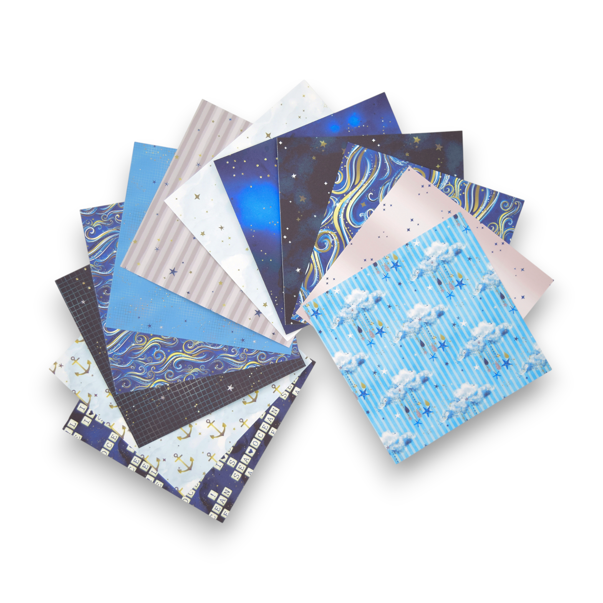 Sleepy Seas - 6x6 Patterned Paper Pack