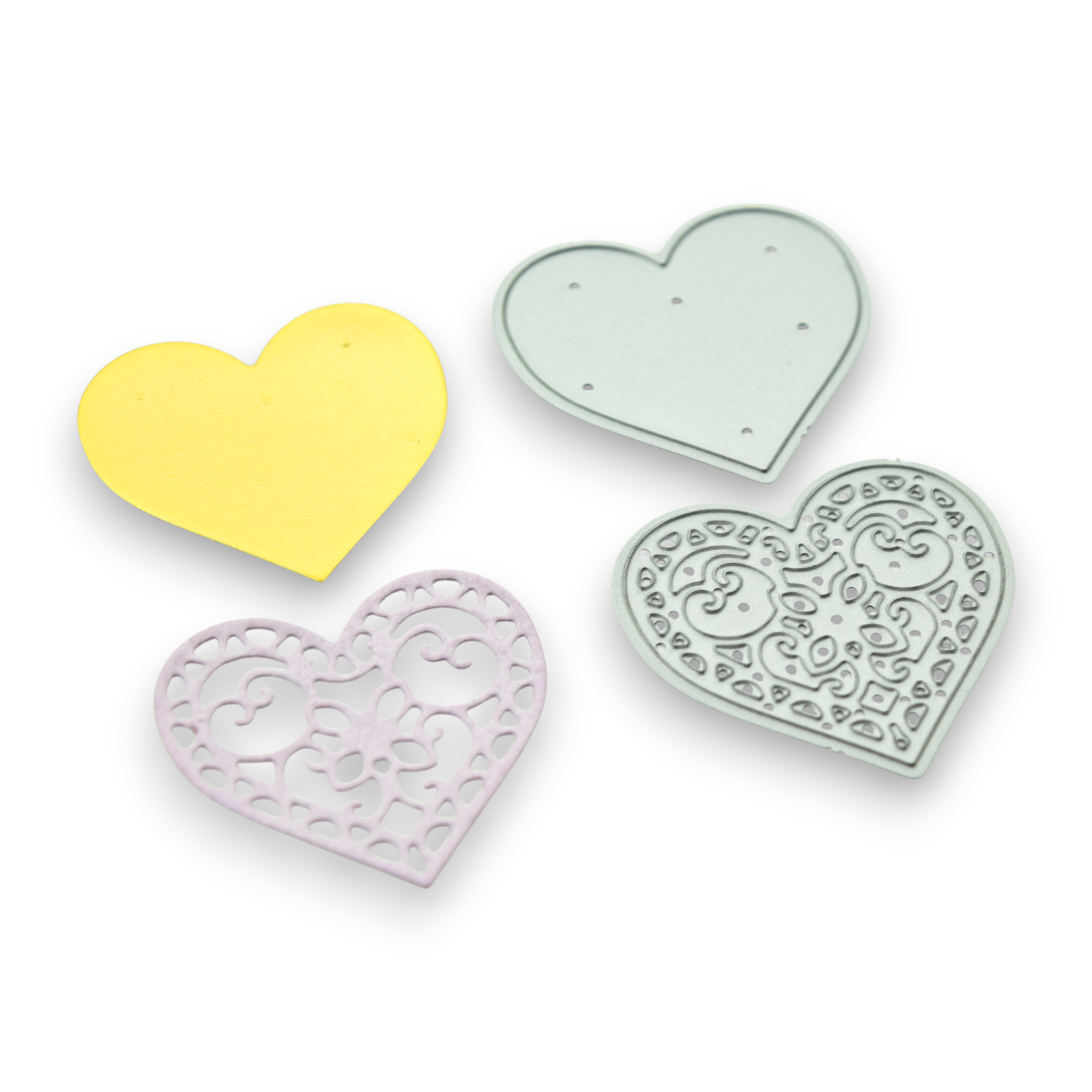 Layering Heart - Steel Cutting Die Set