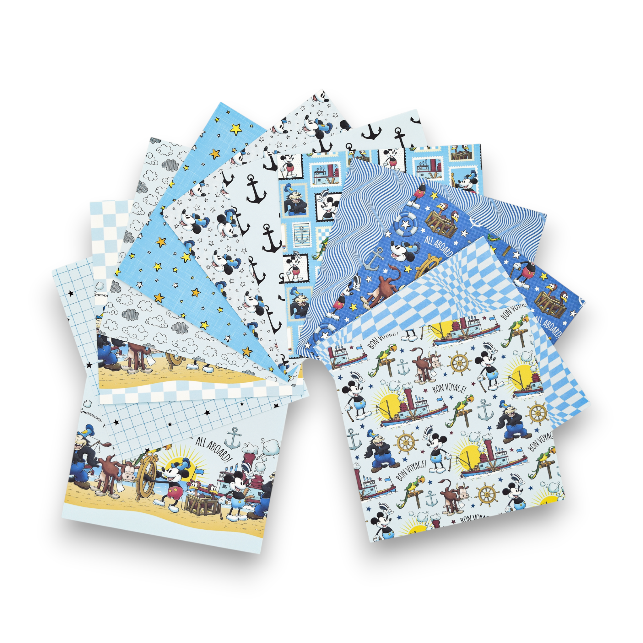 Blue Willie - 6x6 Patterned Paper Pack