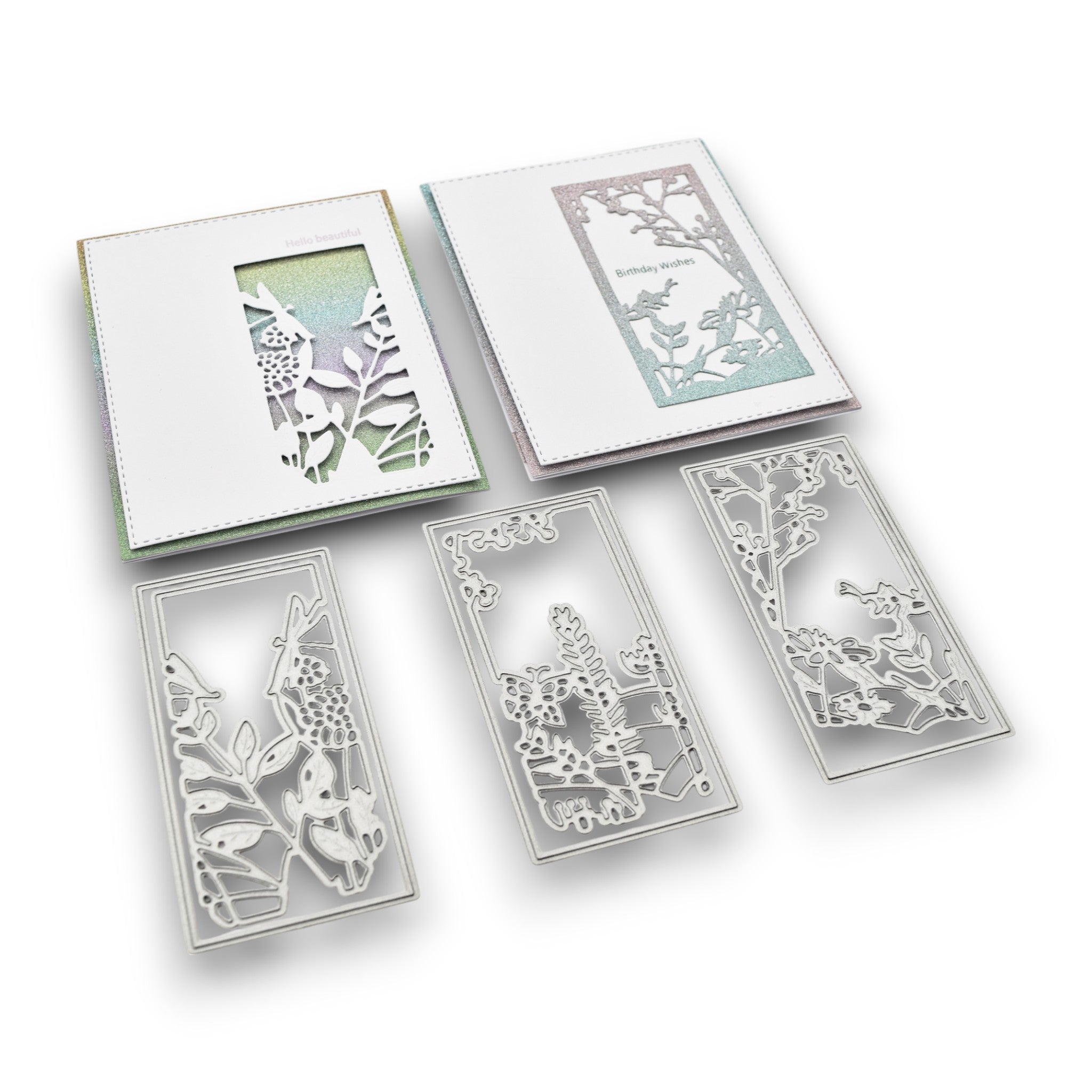 Wild Meadow Panels - Steel Cutting Die Sets