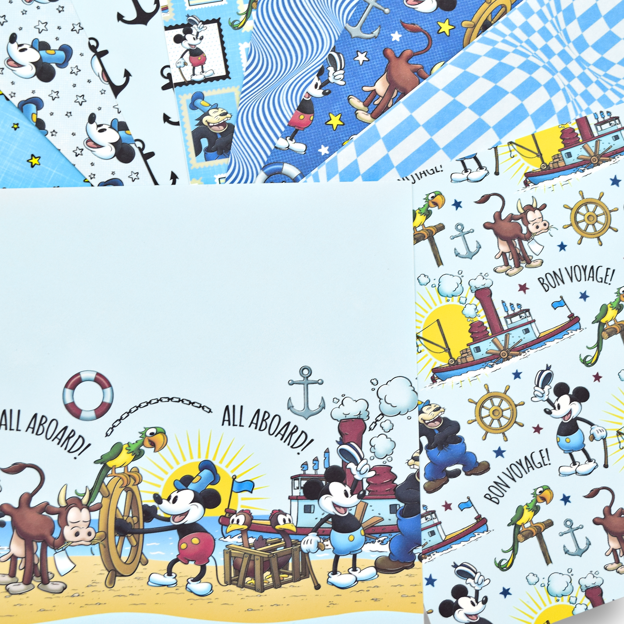 Blue Willie - 6x6 Patterned Paper Pack