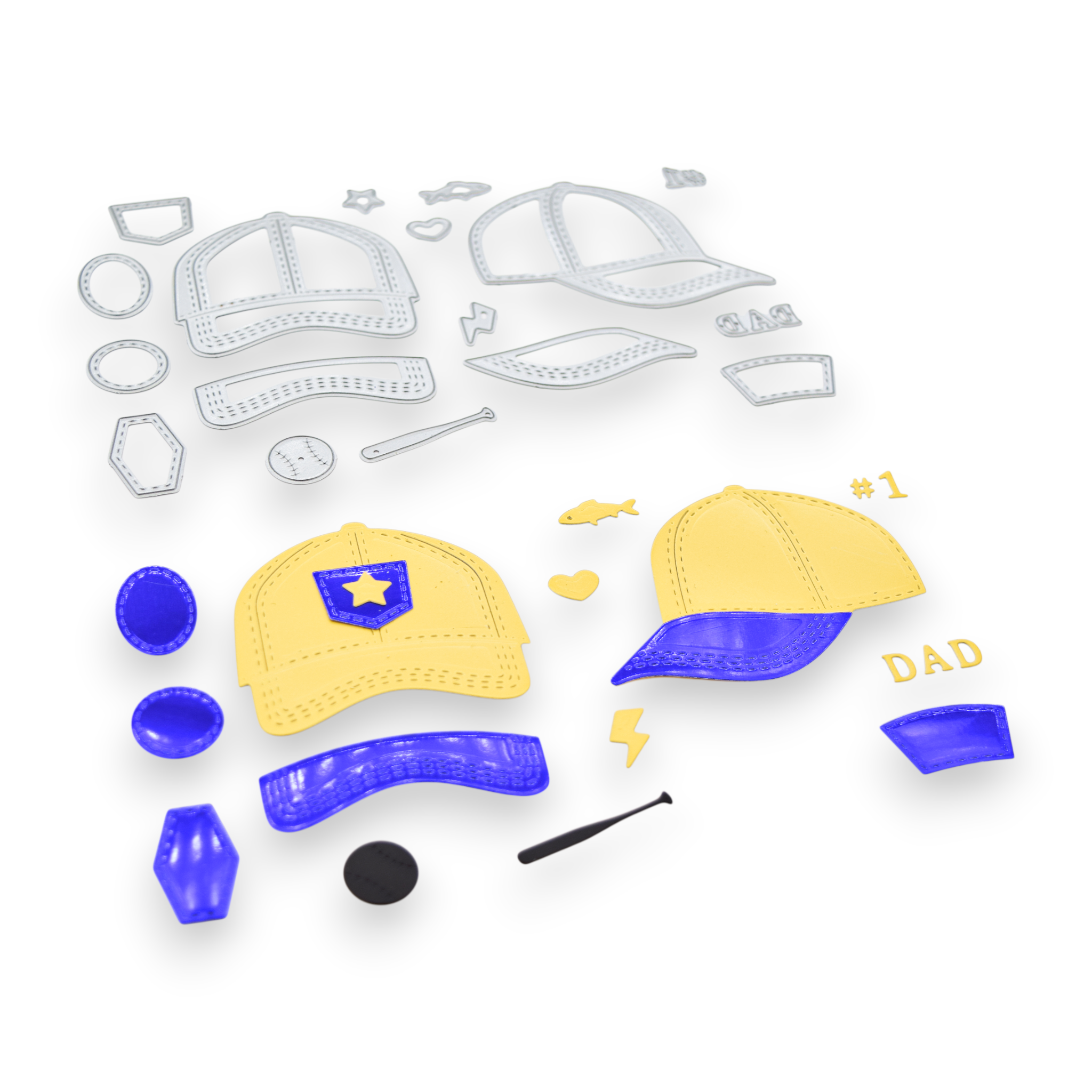 Stitched Cap - Steel Cutting Die Set
