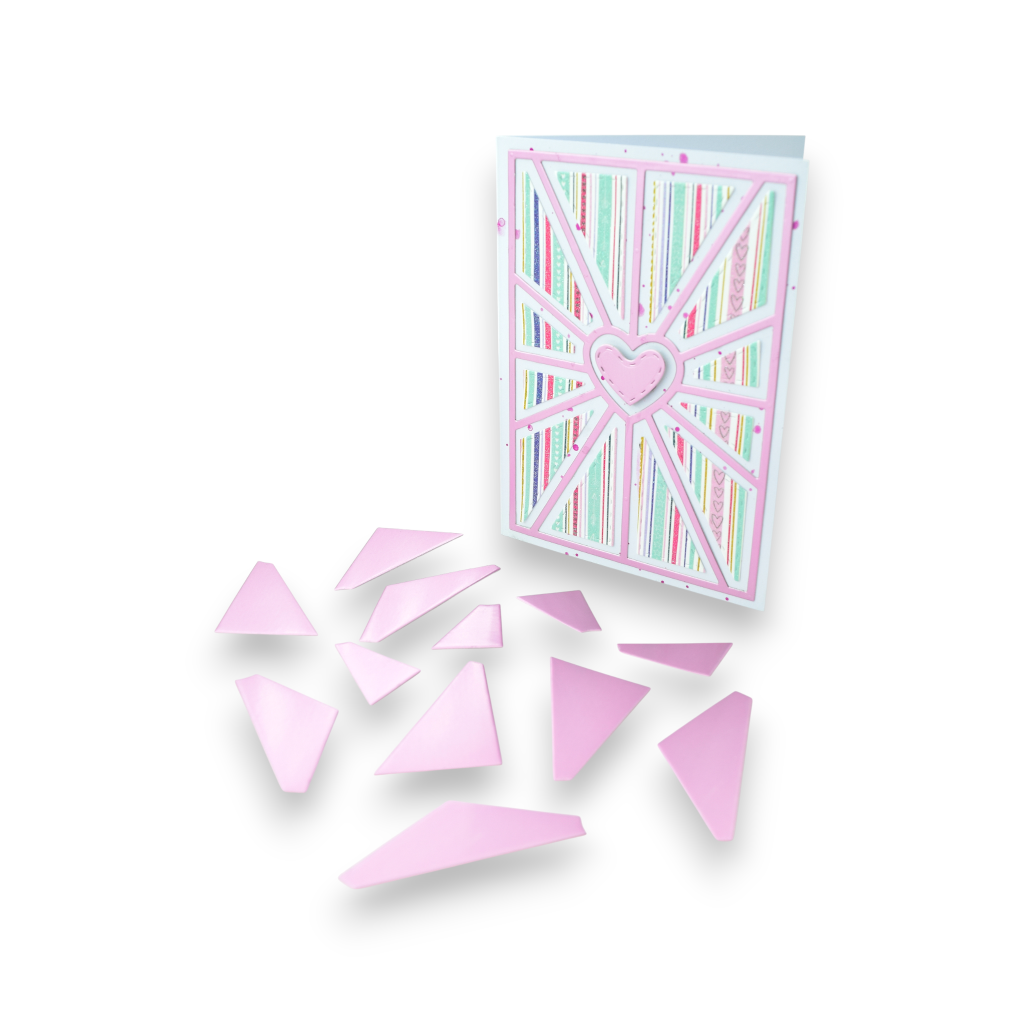 Heart Burst Panel - Steel Cutting Die