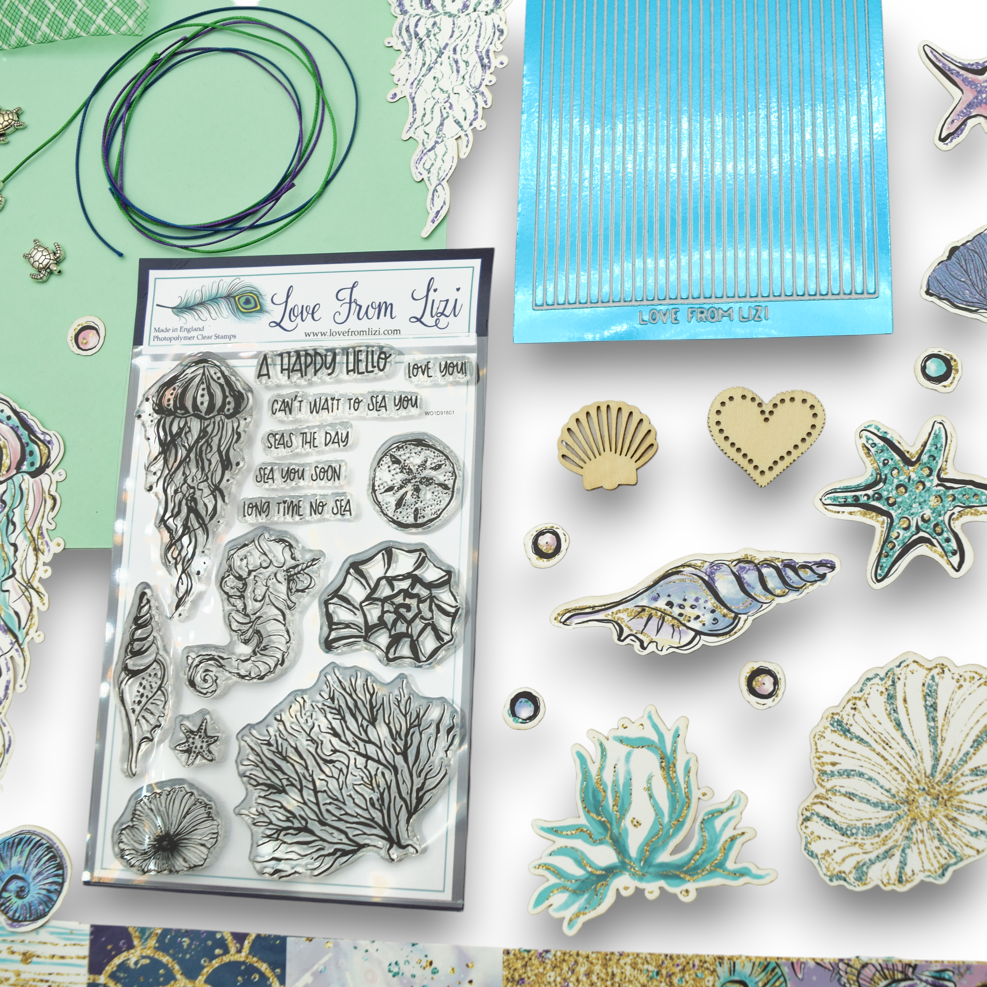 LFL August 25 Card Kit - Under The Sea