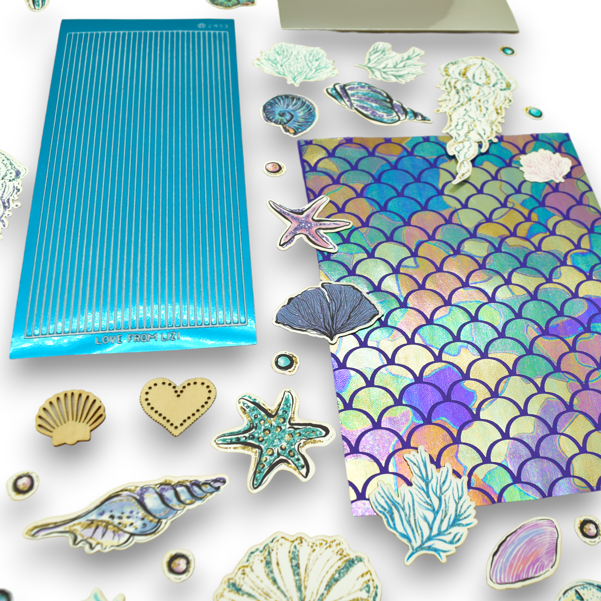 LFL August 25 Card Kit - Under The Sea
