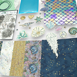 LFL August 25 Card Kit - Under The Sea
