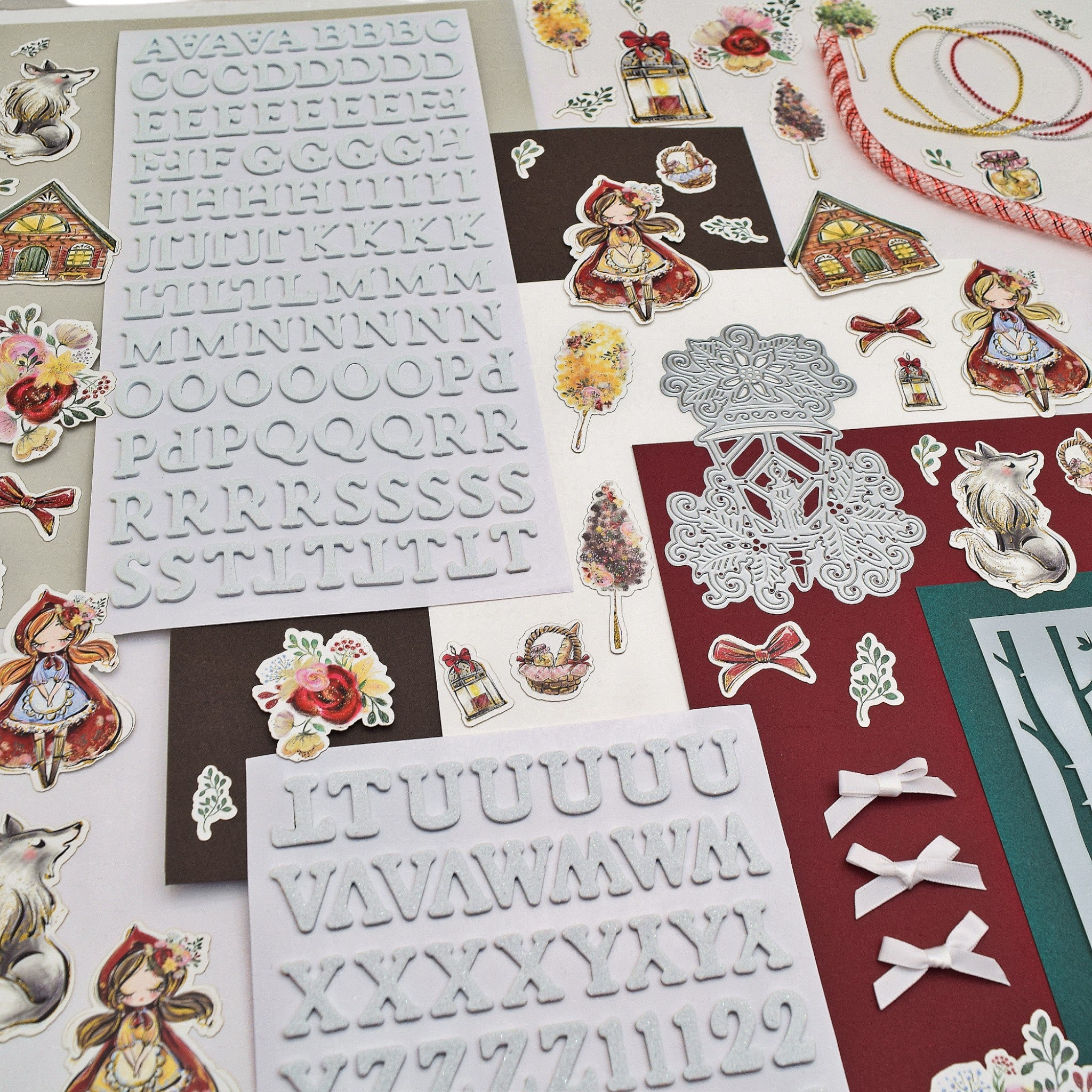 LFL December 24 Card Kit - Ruby Red