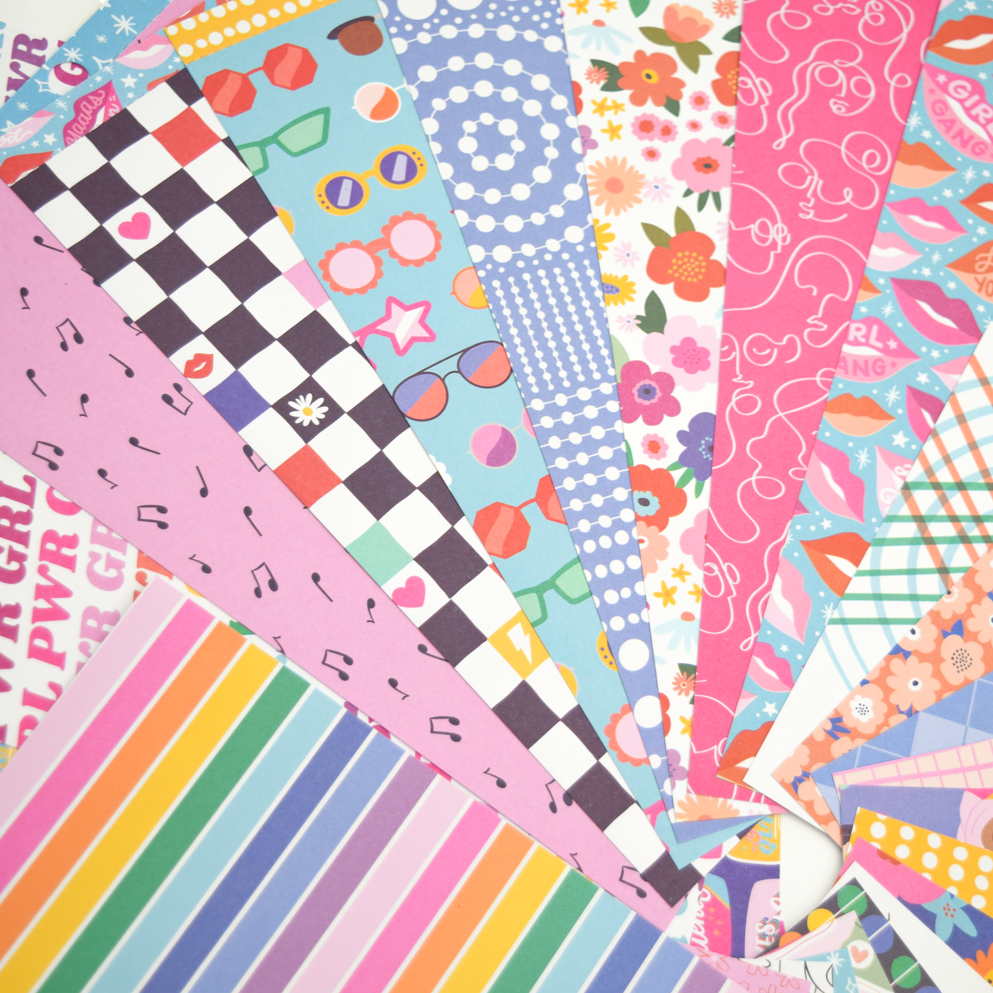 Hey Girl - 6x8 Patterned Paper Pack