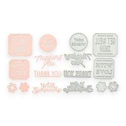 Sending Love - Steel Cutting Die Set