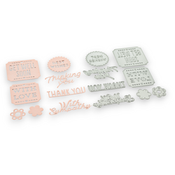 Sending Love - Steel Cutting Die Set