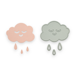 Cloud & Raindrops - Steel Cutting Die
