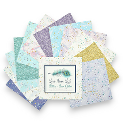 Flitter (Faux Glitter) - 6x6 Patterned Paper Pack