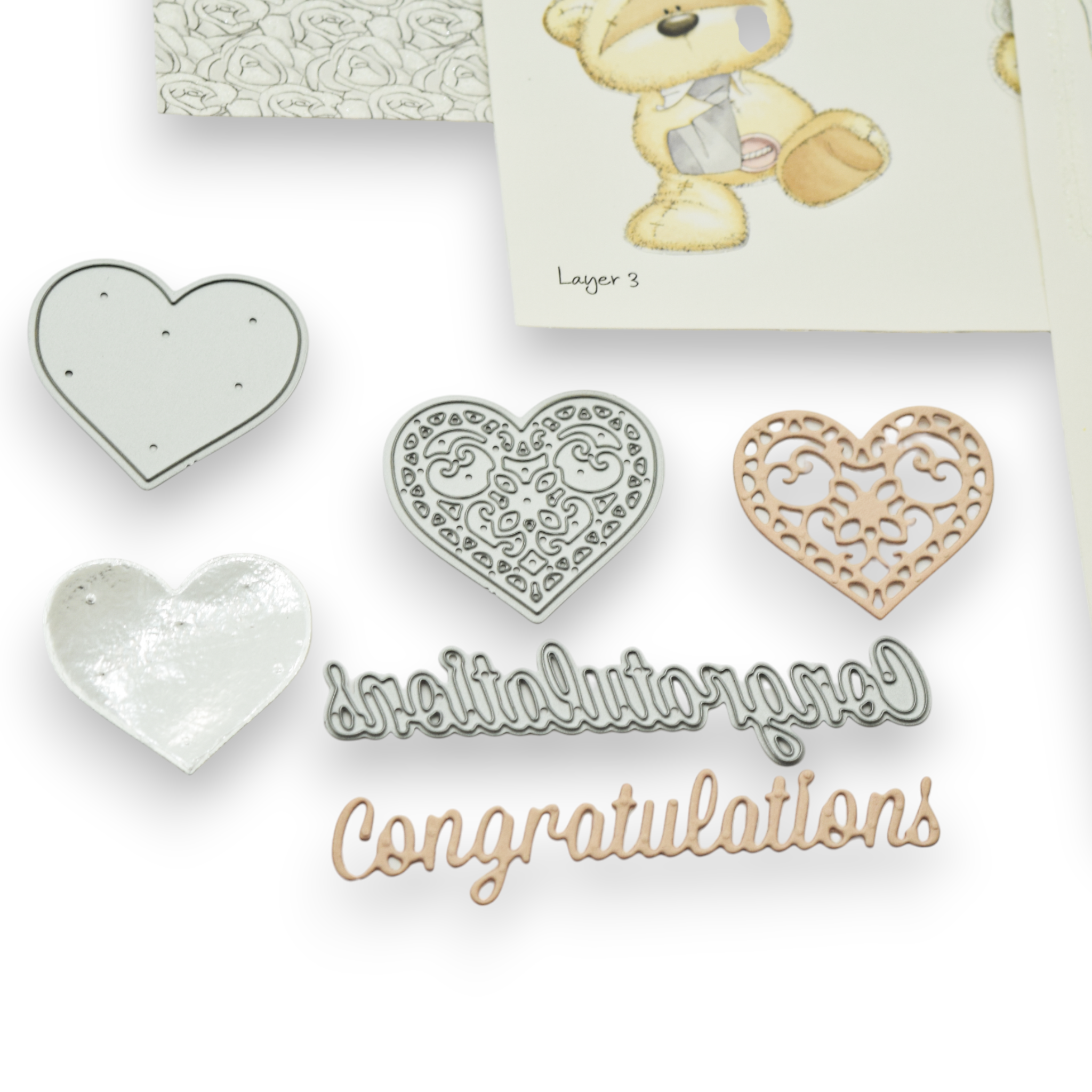 Wedding - Decoupage Pack + Die set