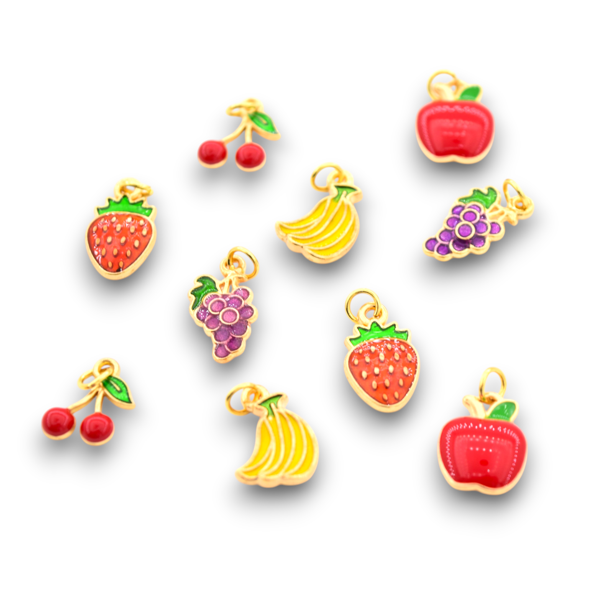 Gold Fruit - Charms