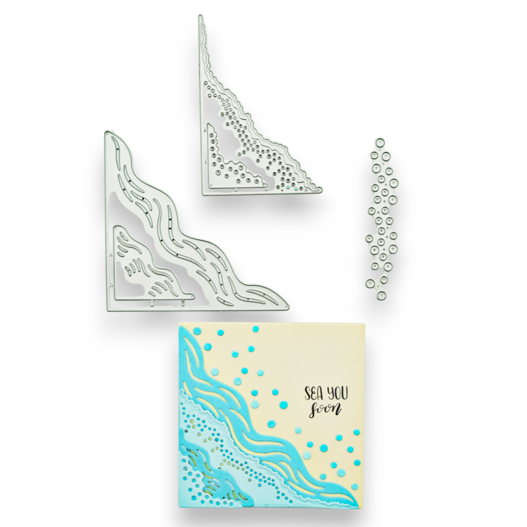 Beach Scene - Steel Cutting Die Set