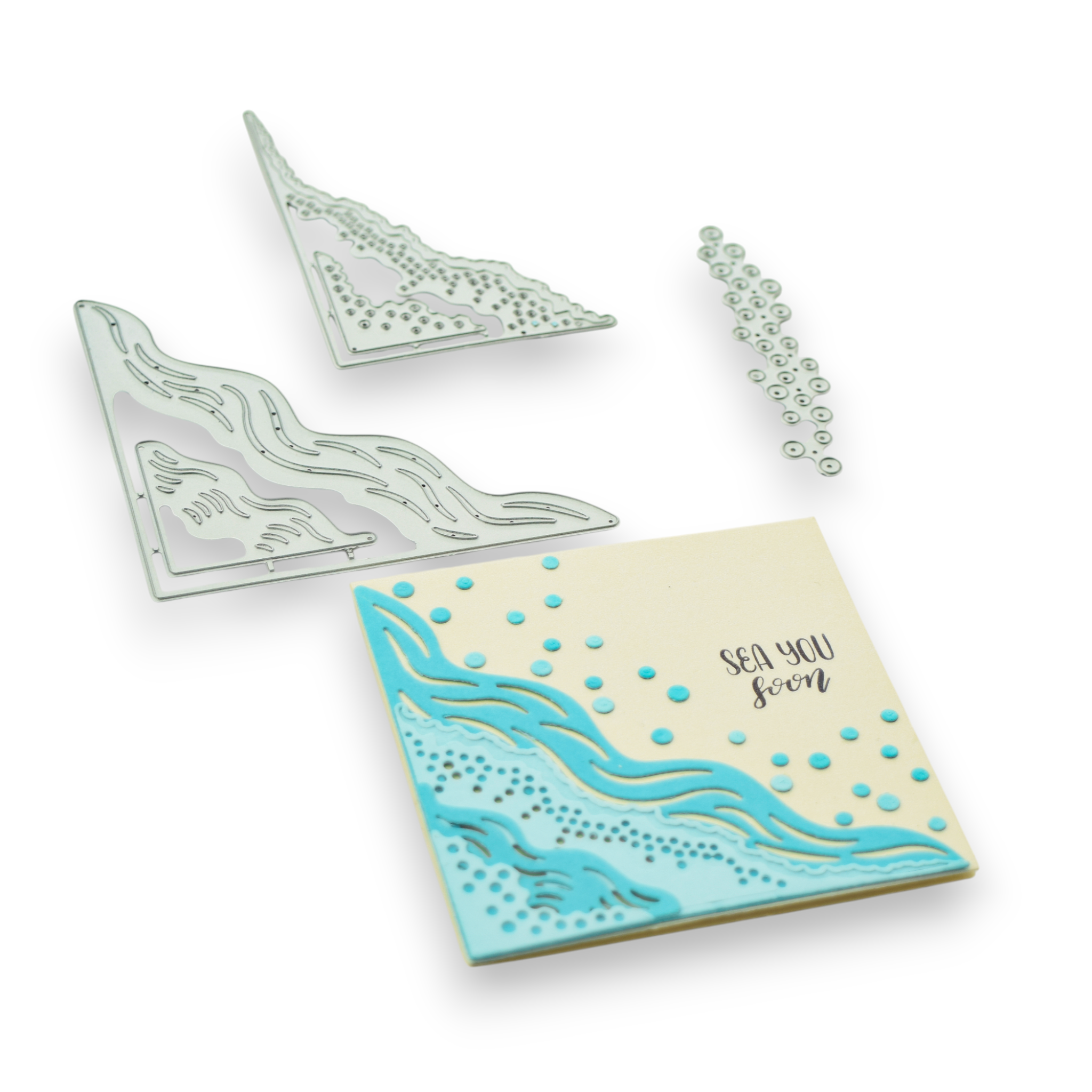 Beach Scene - Steel Cutting Die Set