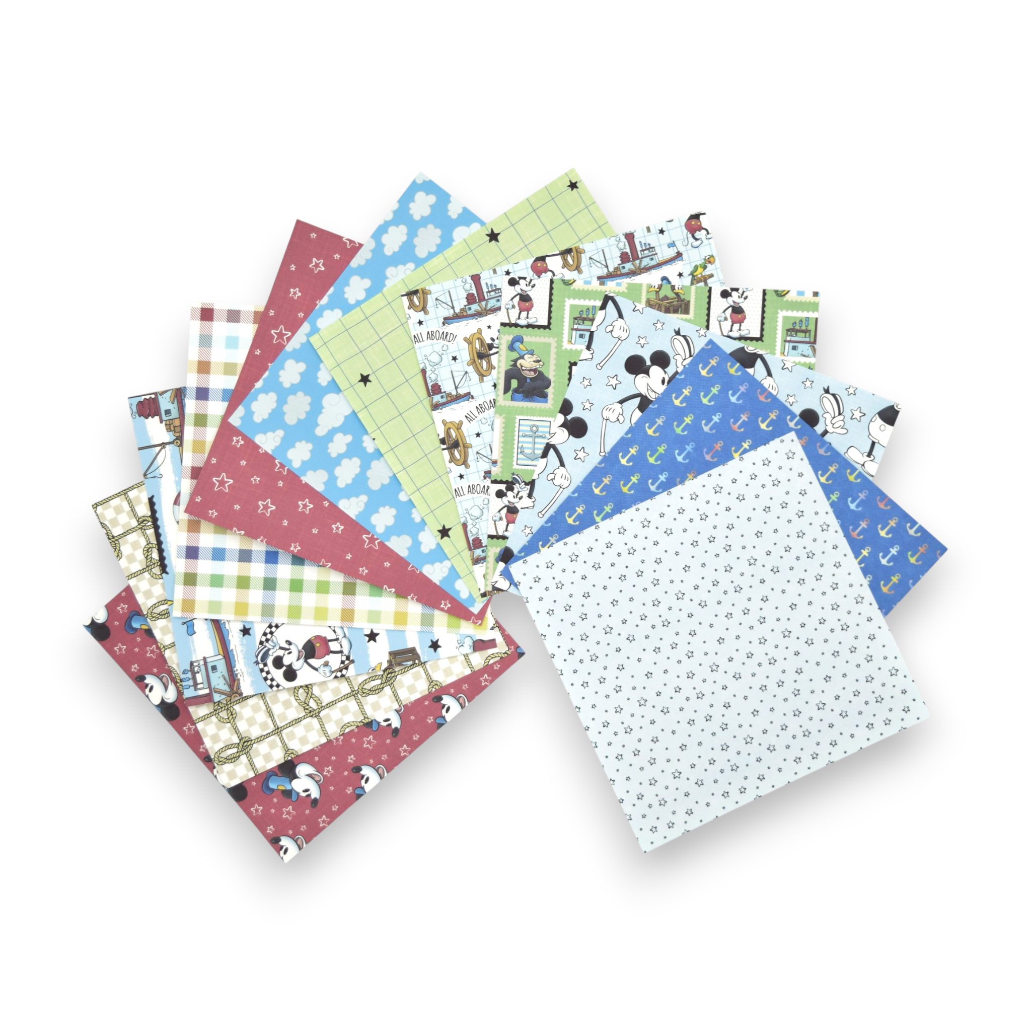 Steamboat Willie - 6x6 Patterned Paper Pack