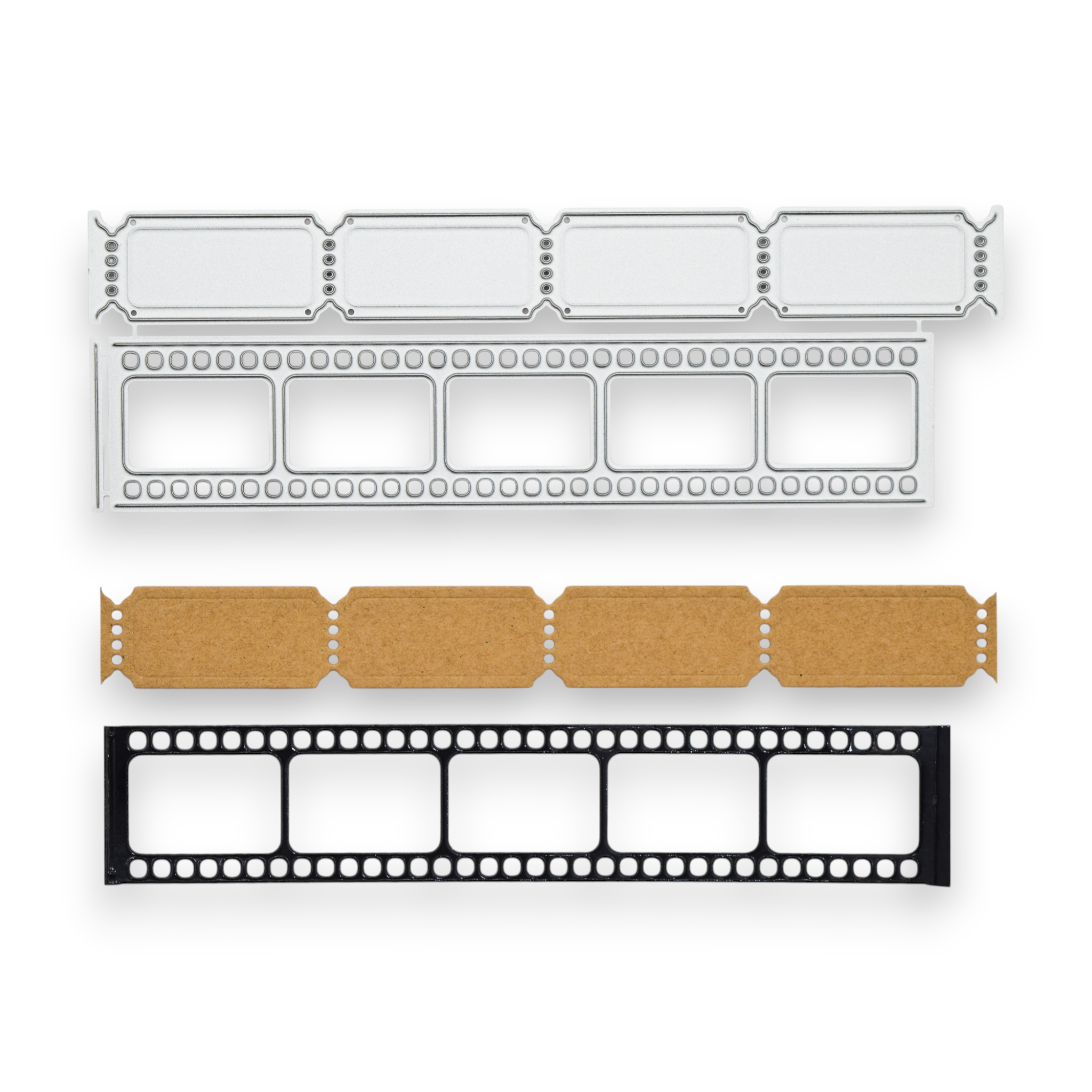 Film Negative & Ticket - Steel Cutting Die Set