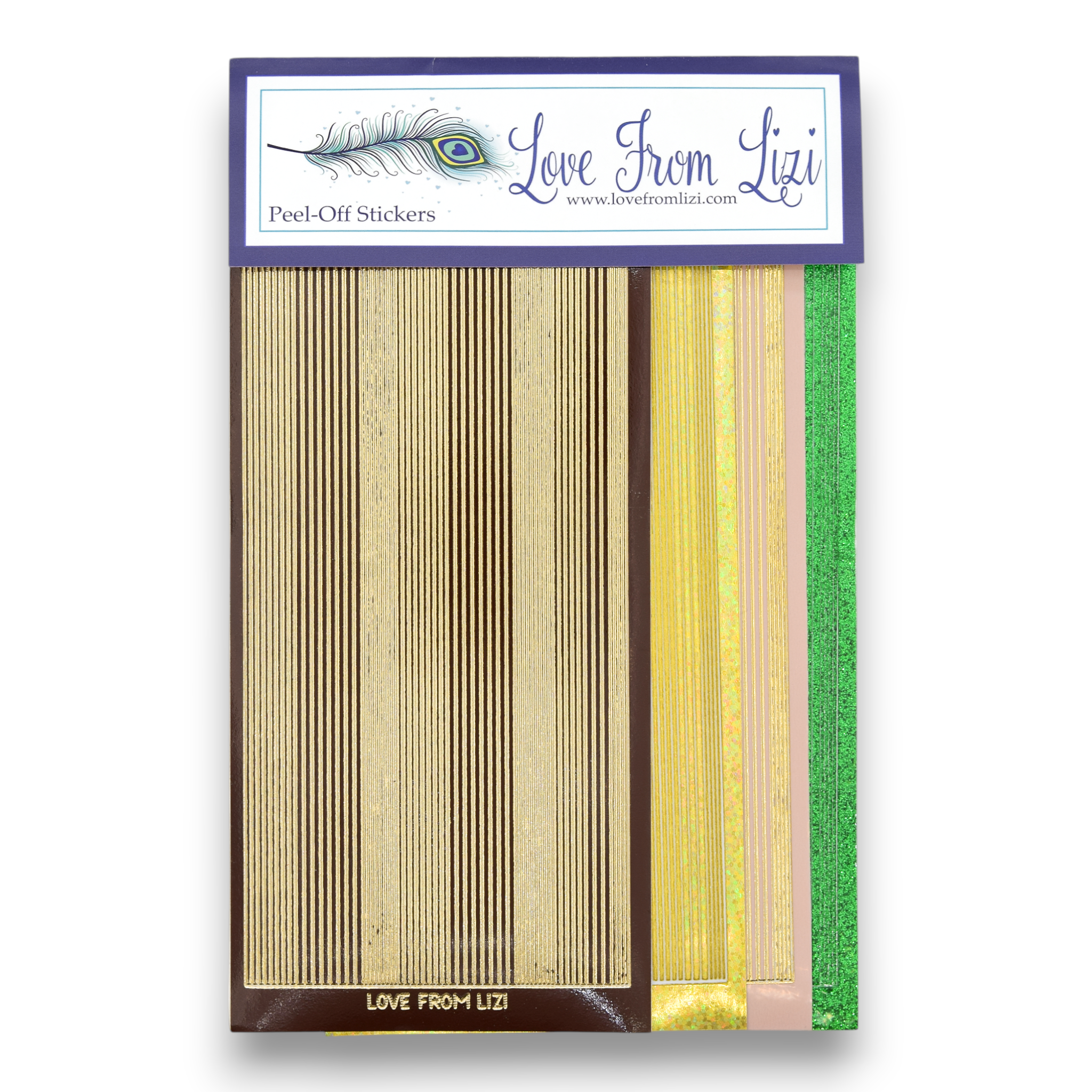 Sunshine Rodeo - Pin Stripe Peel-Off 4 Pack