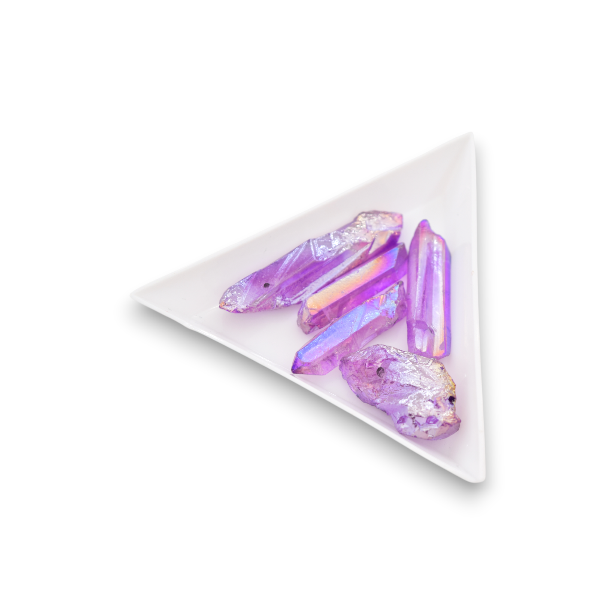 Natural Quartz Crystal Lilac - Charms