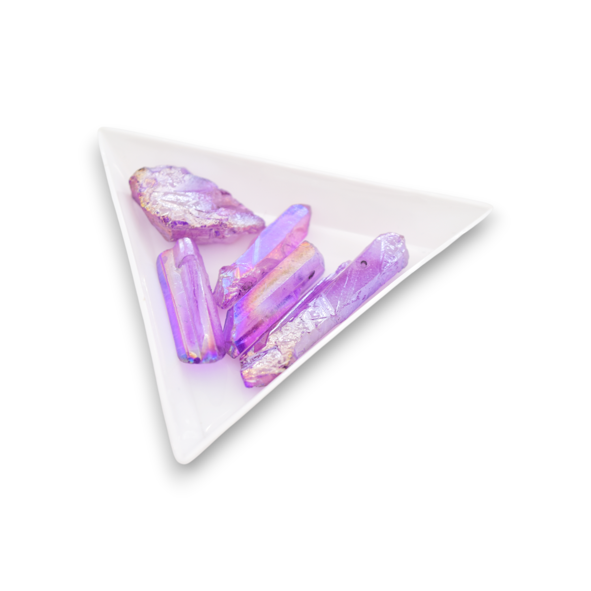 Natural Quartz Crystal Lilac - Charms