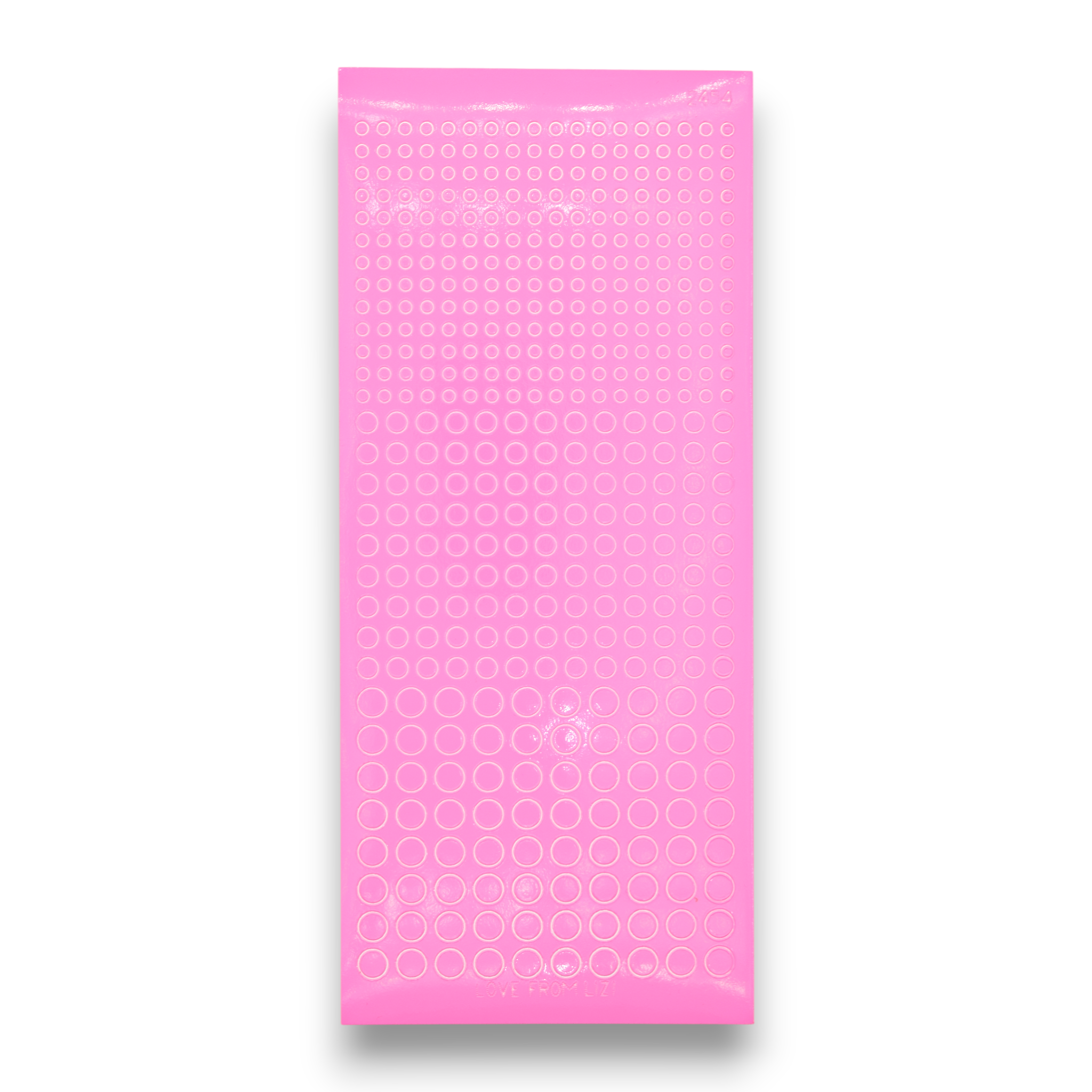 Mini Circles Candy Pink Peel-Off Stickers