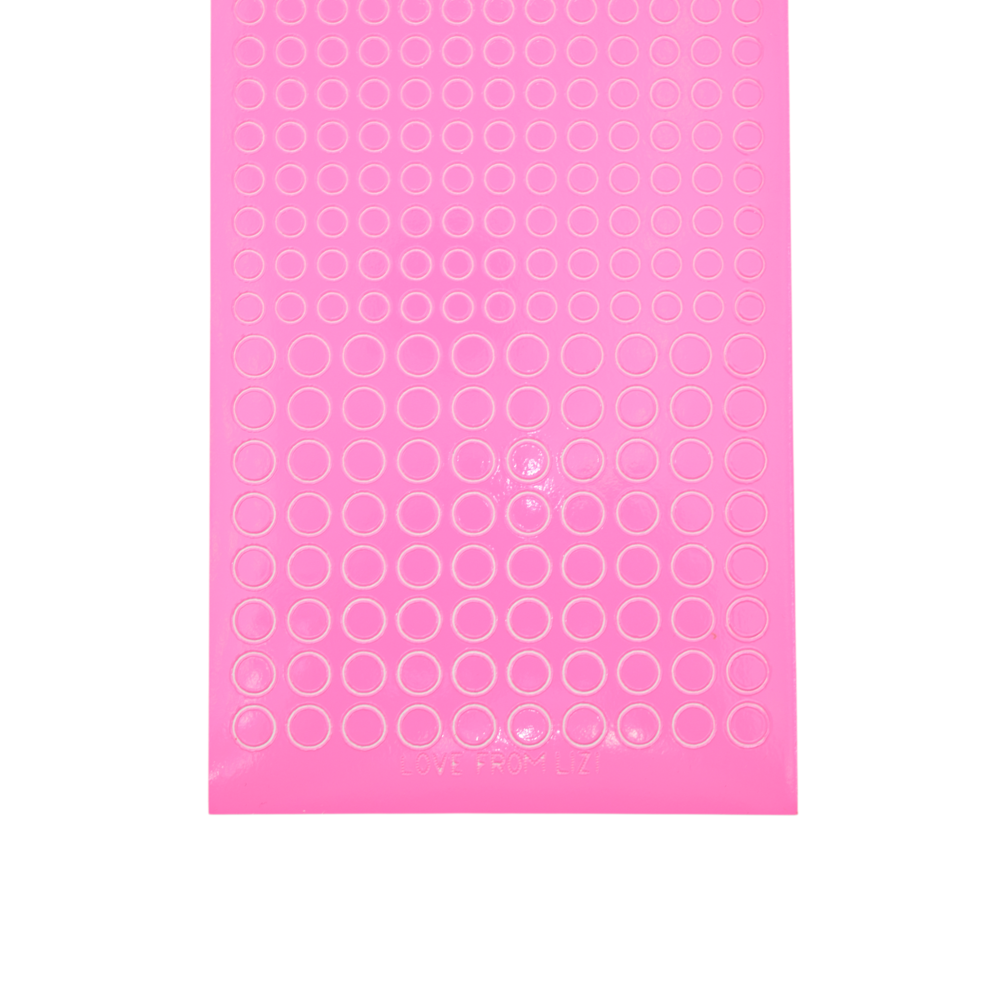Mini Circles Candy Pink Peel-Off Stickers