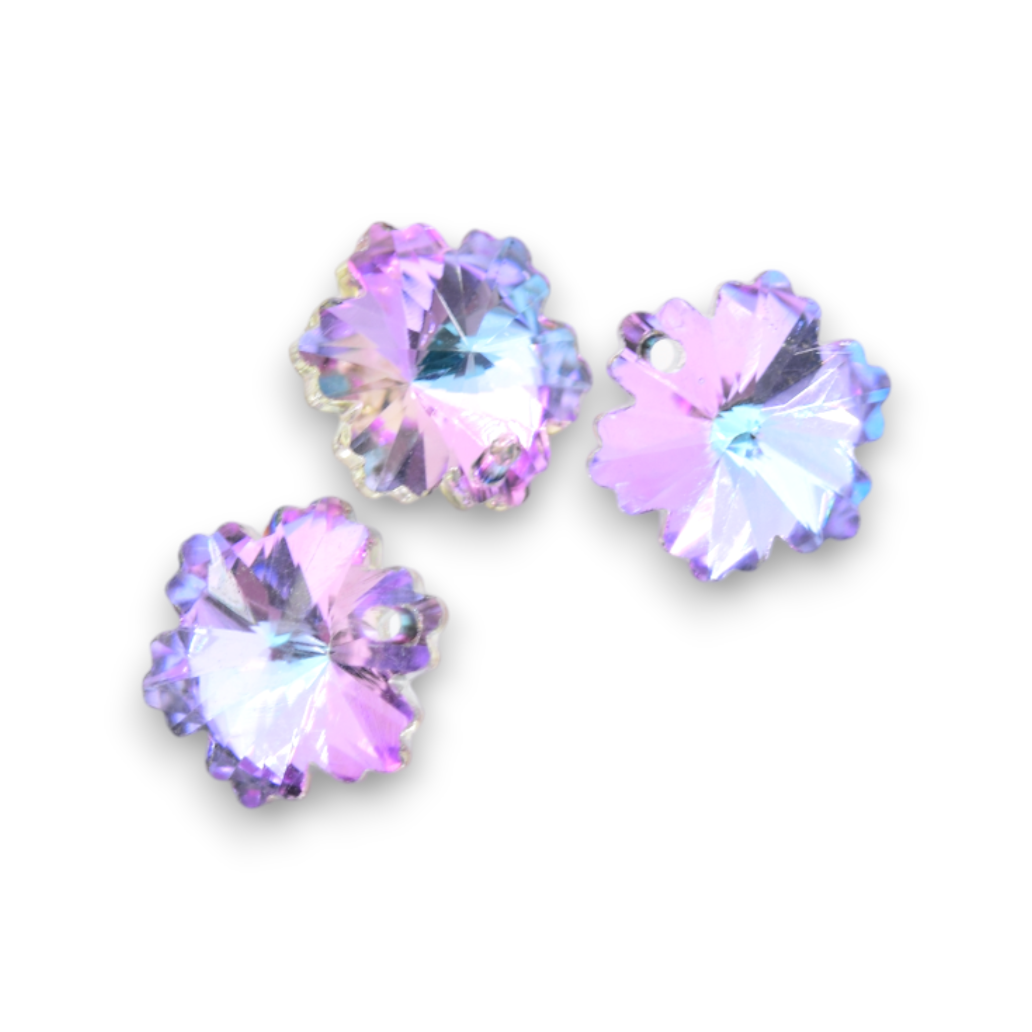 Sparkle Flowers Crystals - Charms