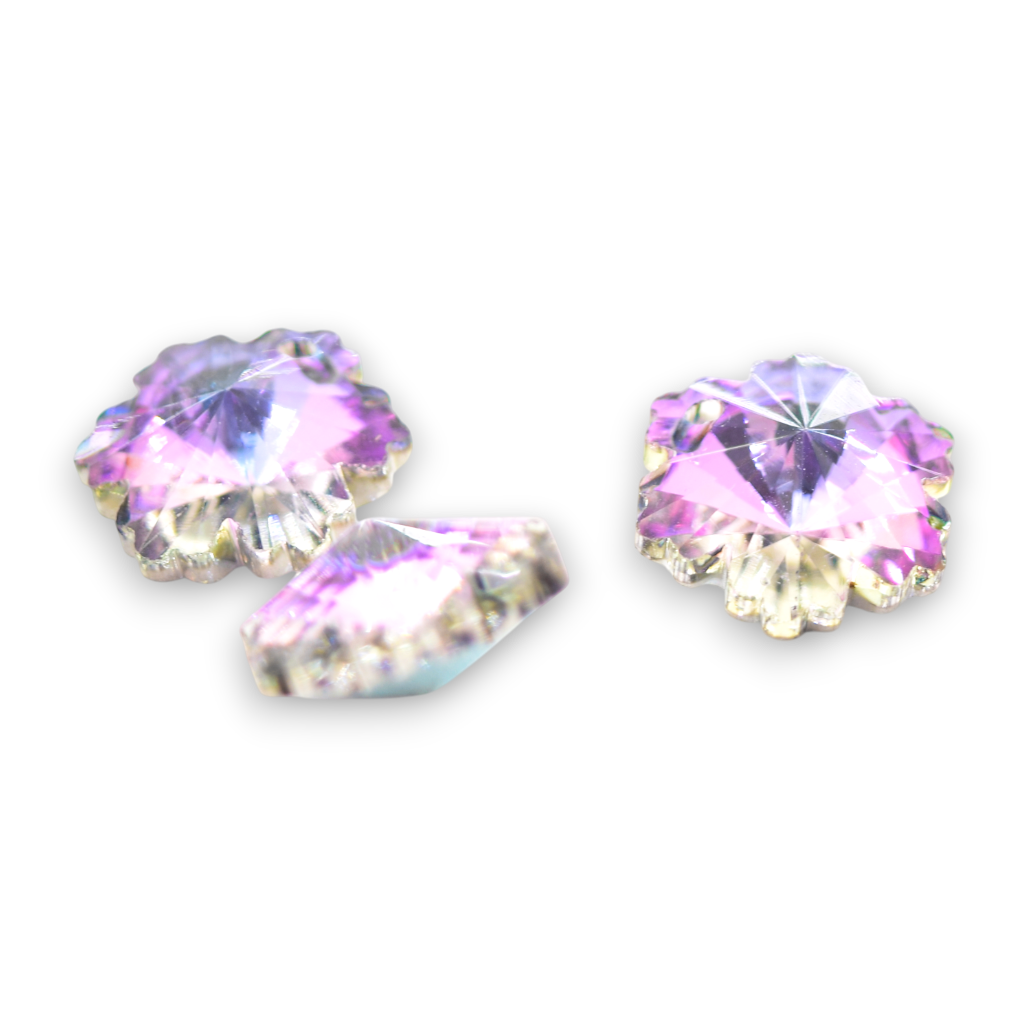 Sparkle Flowers Crystals - Charms