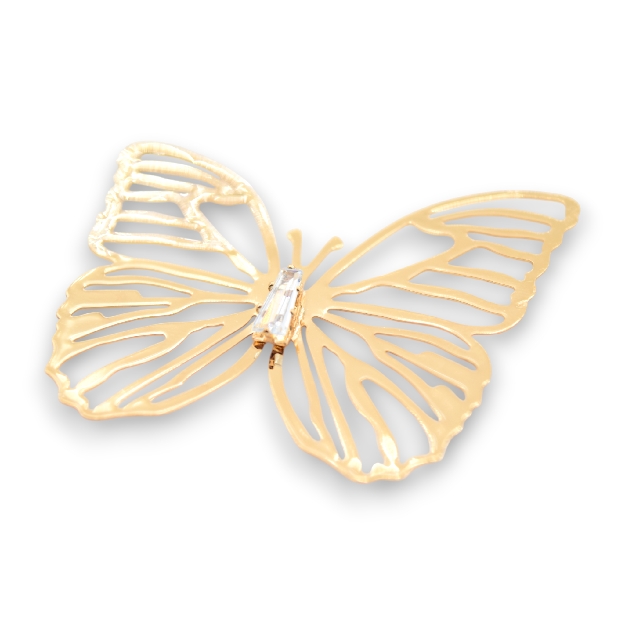 Diamante Butterfly Trio - Large Charms
