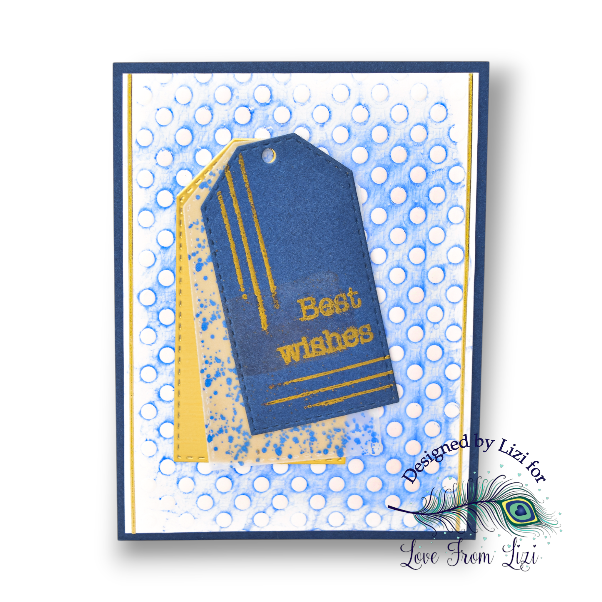 Lets Make It Manly - Embossing Folder