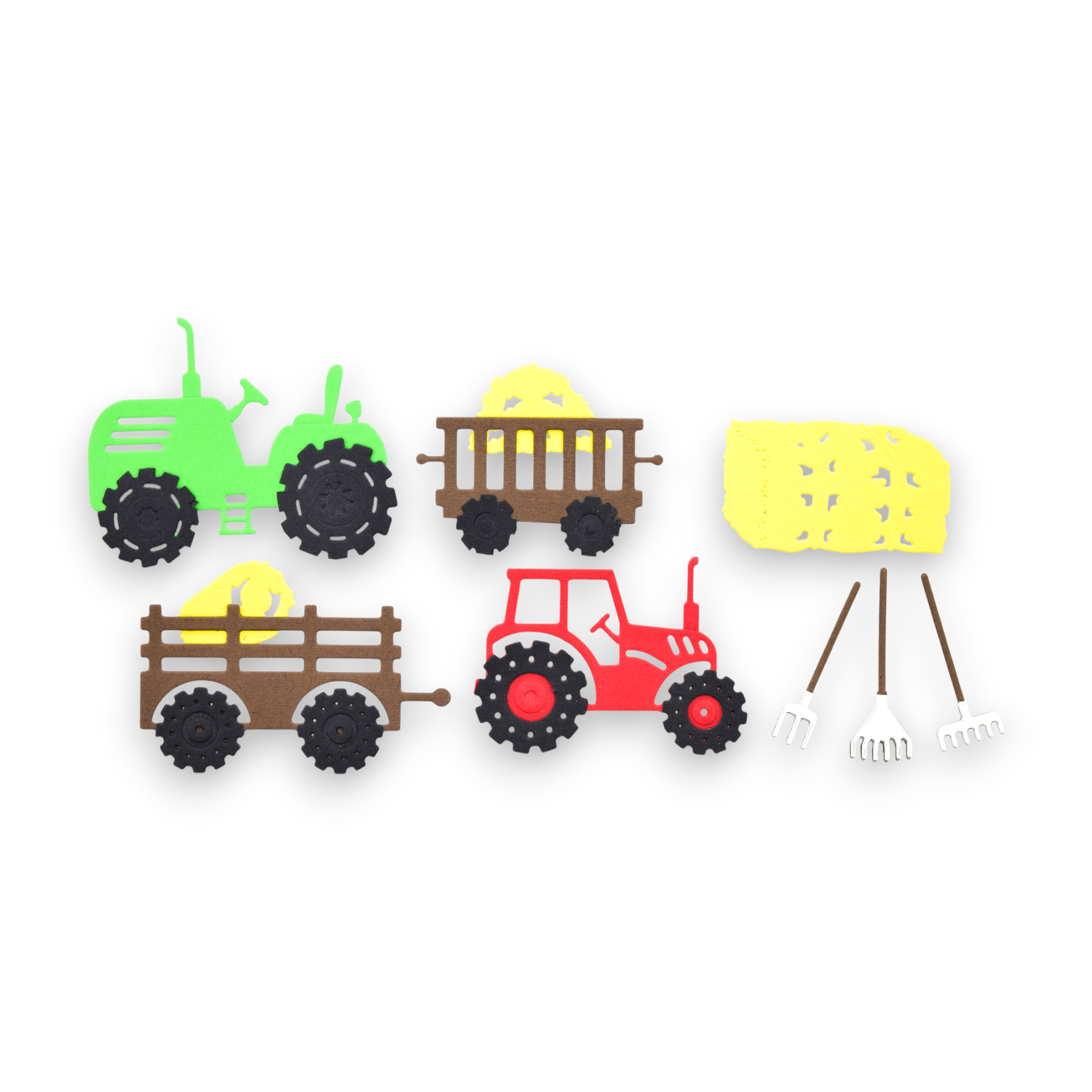 Tractors & Hay - Steel Cutting Die Set