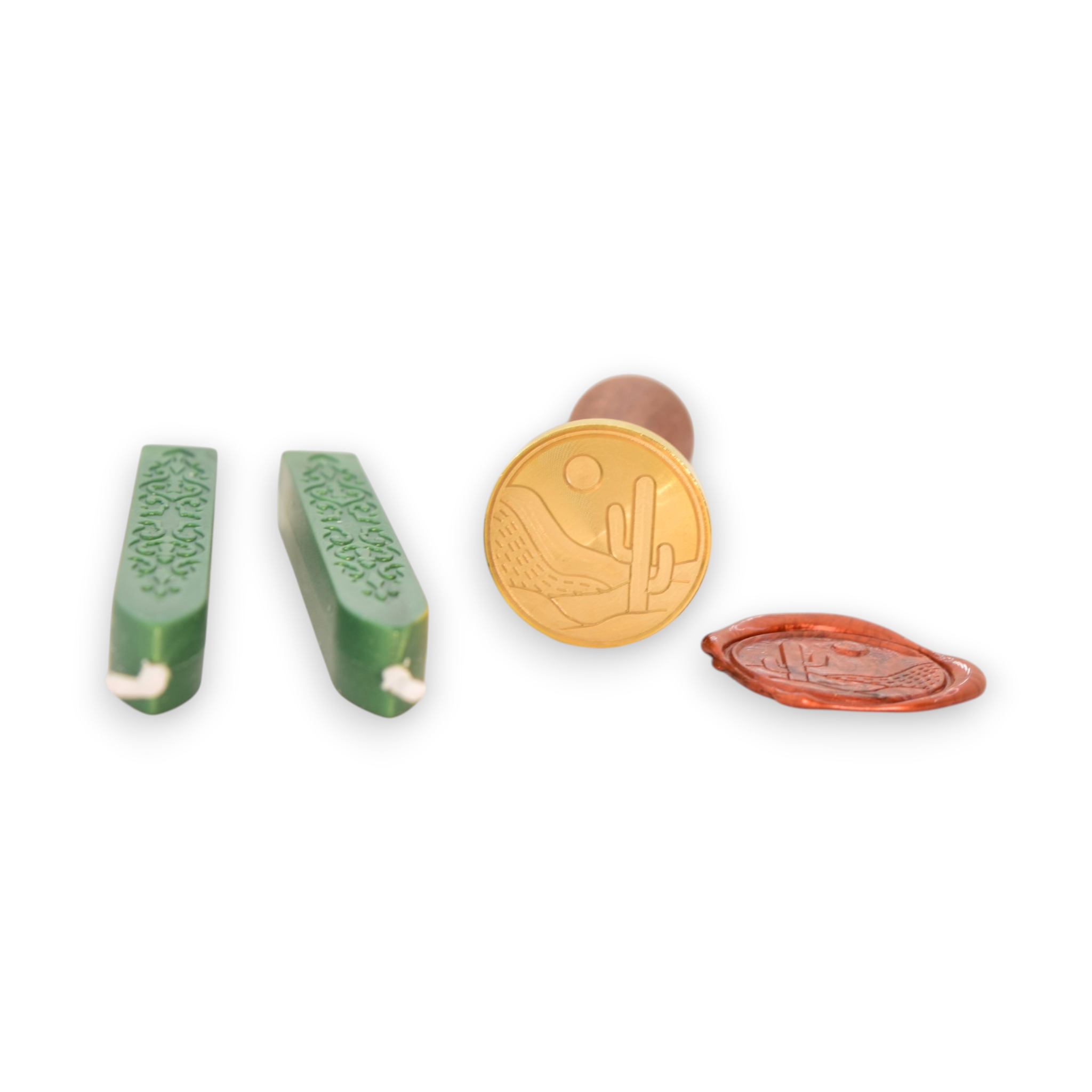 Cactus Wax Seal (Large) - Sealing Wax Stamper & Wax
