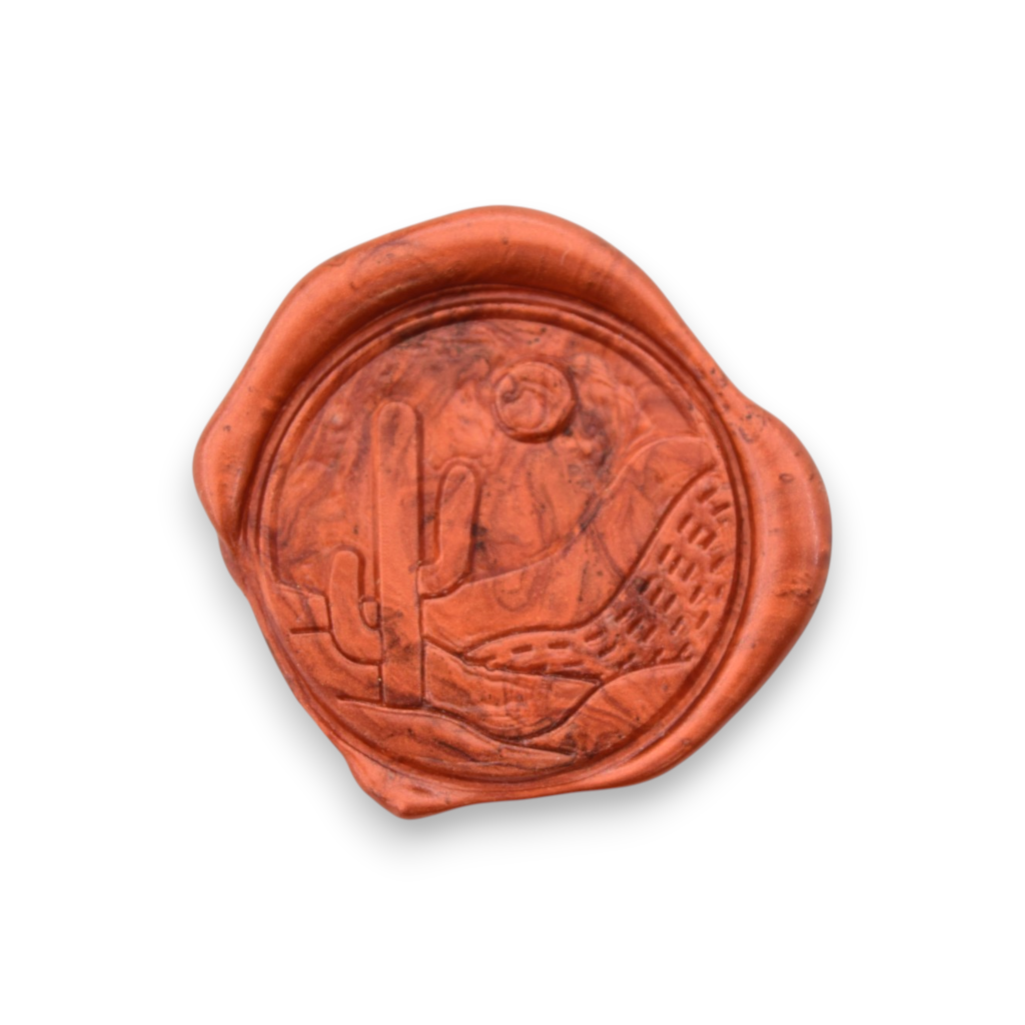 Cactus Wax Seal (Large) - Sealing Wax Stamper & Wax