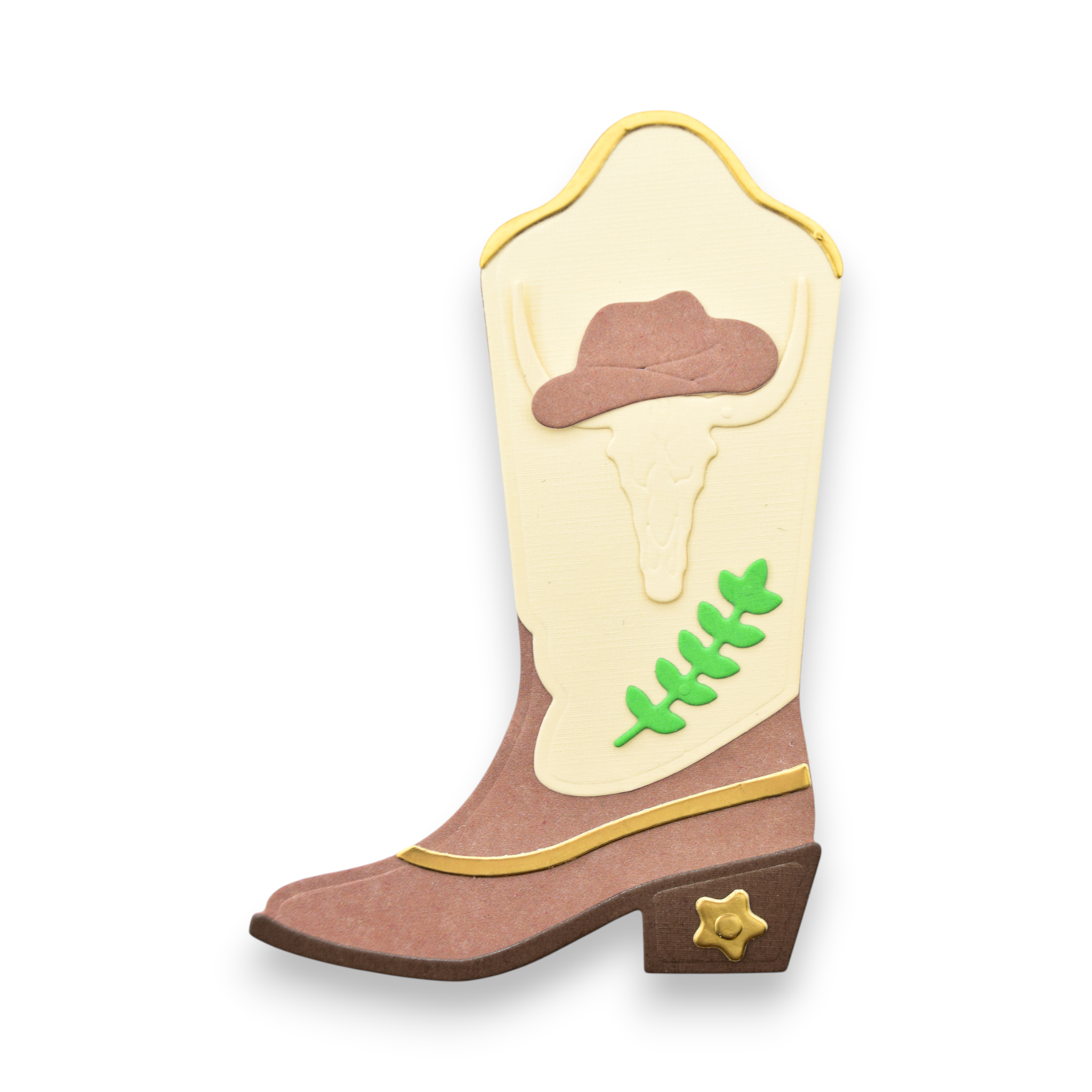 Cowboy Boot - Steel Cutting Die Set